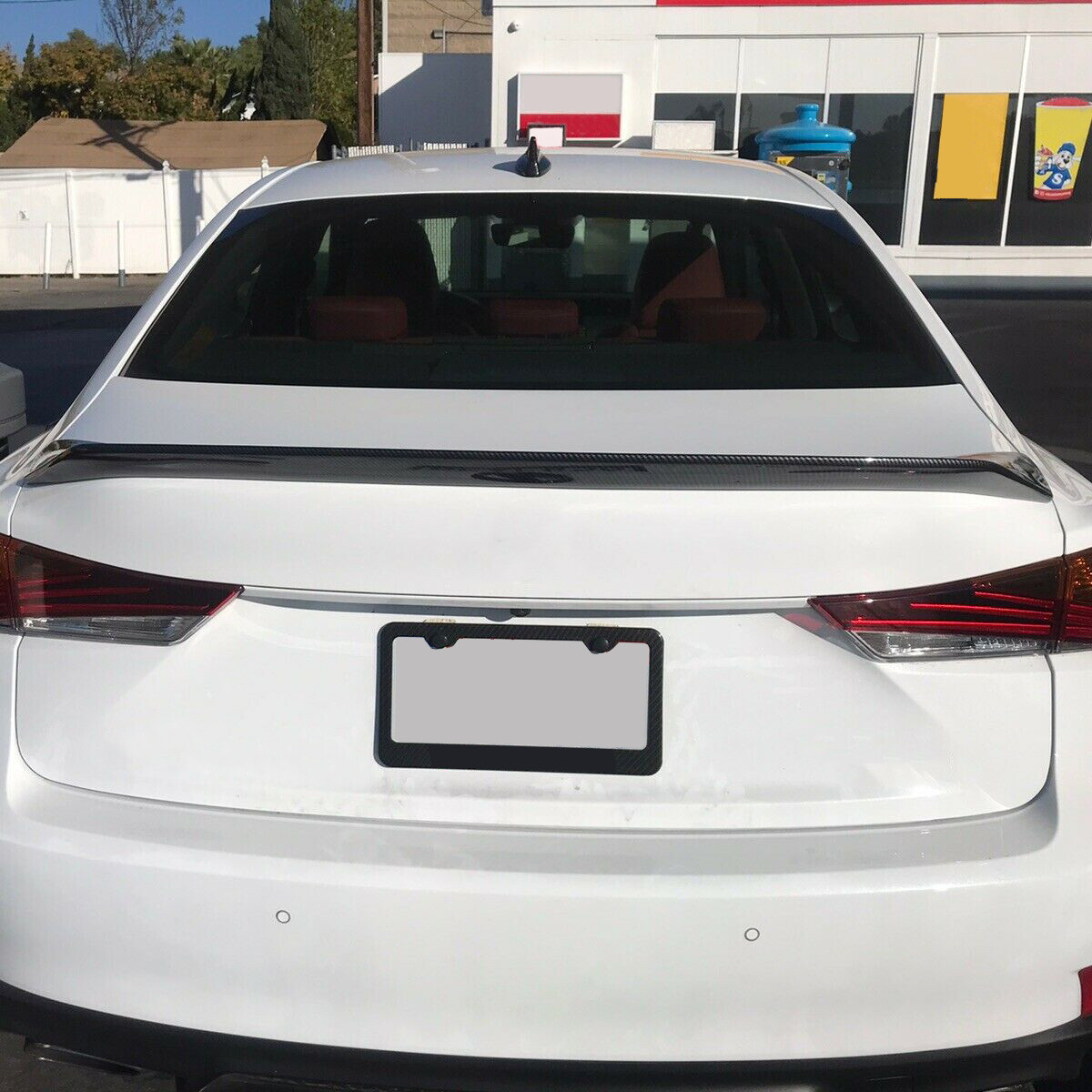 FOR 2014-2020 LEXUS IS200t IS250 IS350 AR STYLE CARBON FIBER TRUNK SPOILER WING