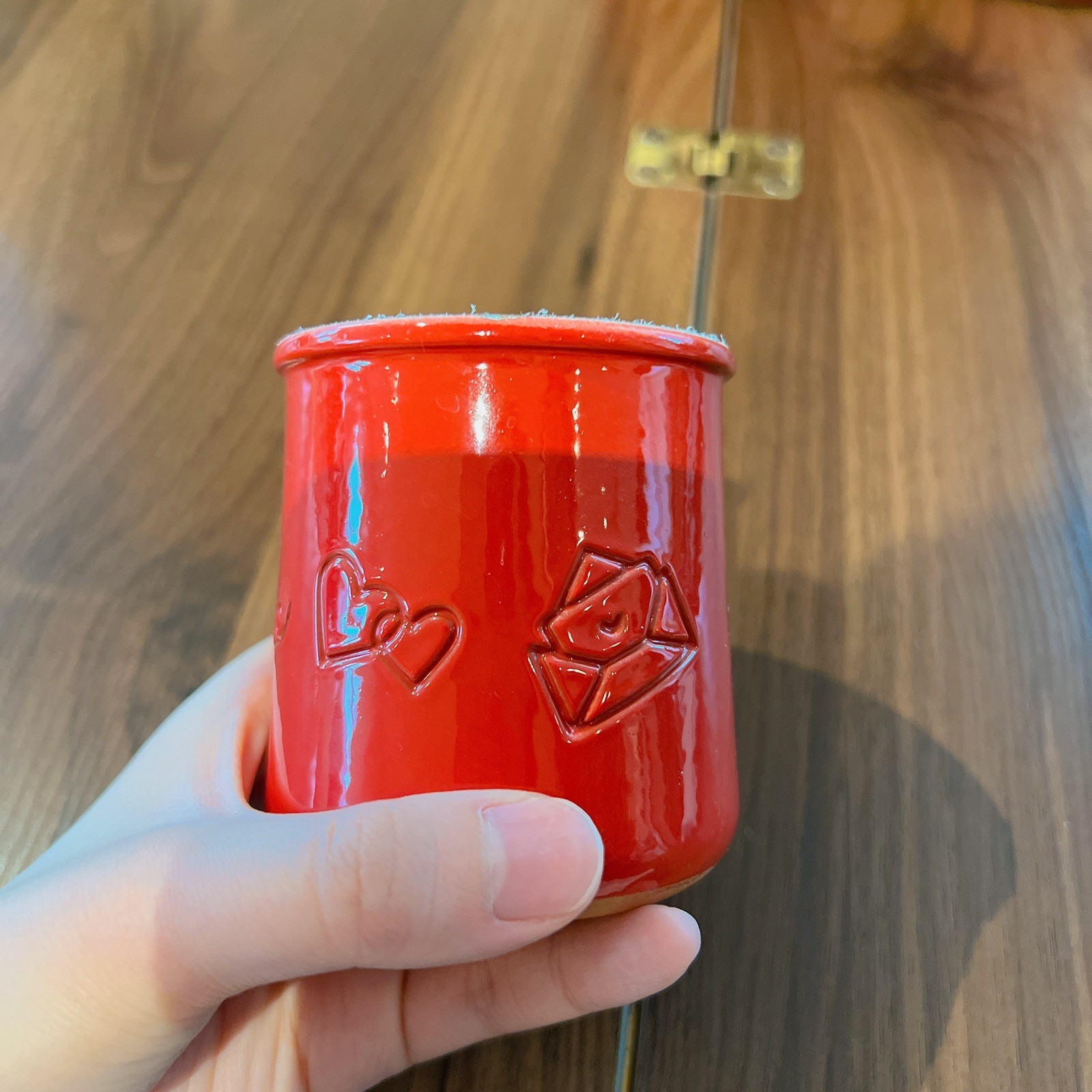 Limited Edition Valentine Red La Fermiere Yogurt Pots