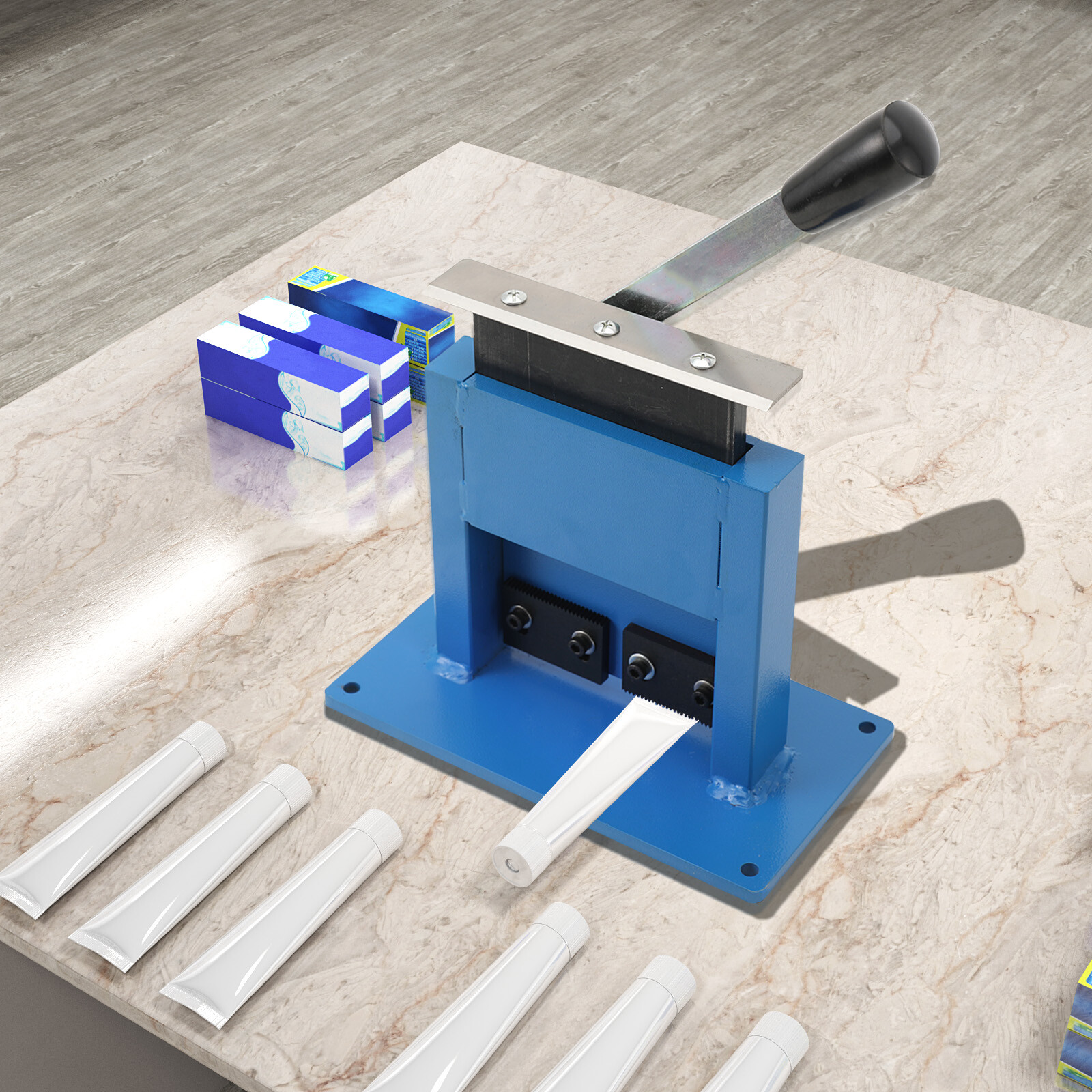 Aluminum Laminate Tube Crimping Sealing machine Manual Heavy Duty Tube Sealer