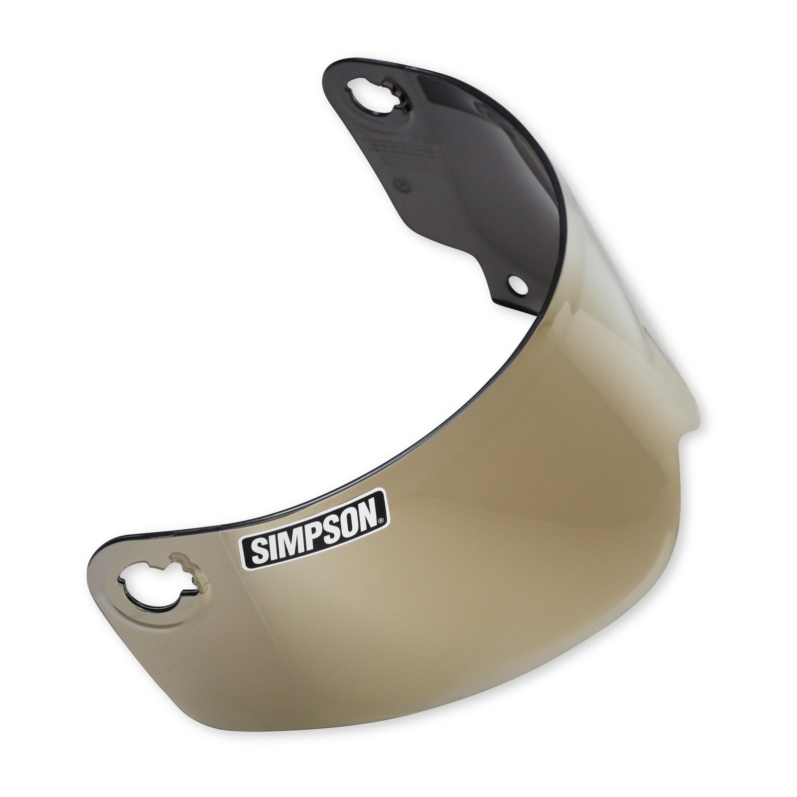 Simpson Motorcycle 89206MA Outlaw Bandit Gold Helmet Shield XS And Small