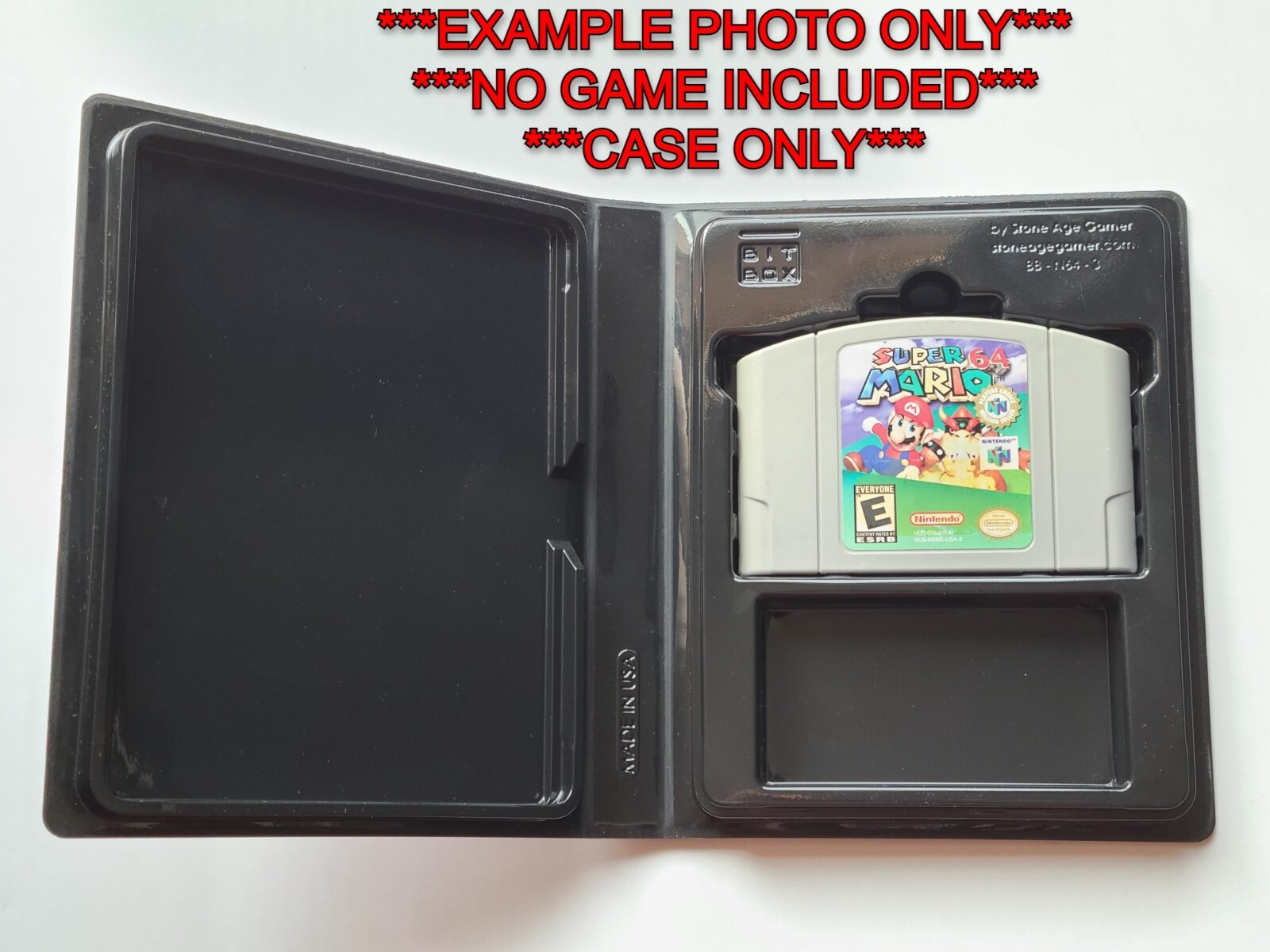 Super Mario 64 CASE ONLY Nintendo 64 N64 Box BEST Quality Available No Cart