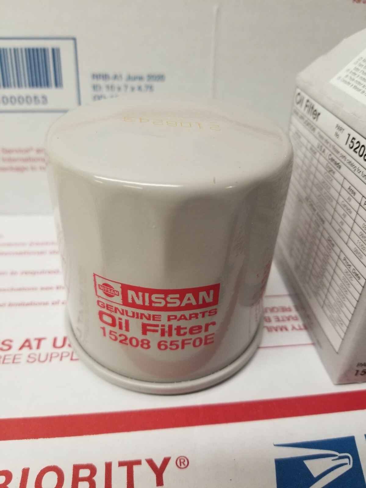 Genuine Nissan Oil Filter 15208-65F0E