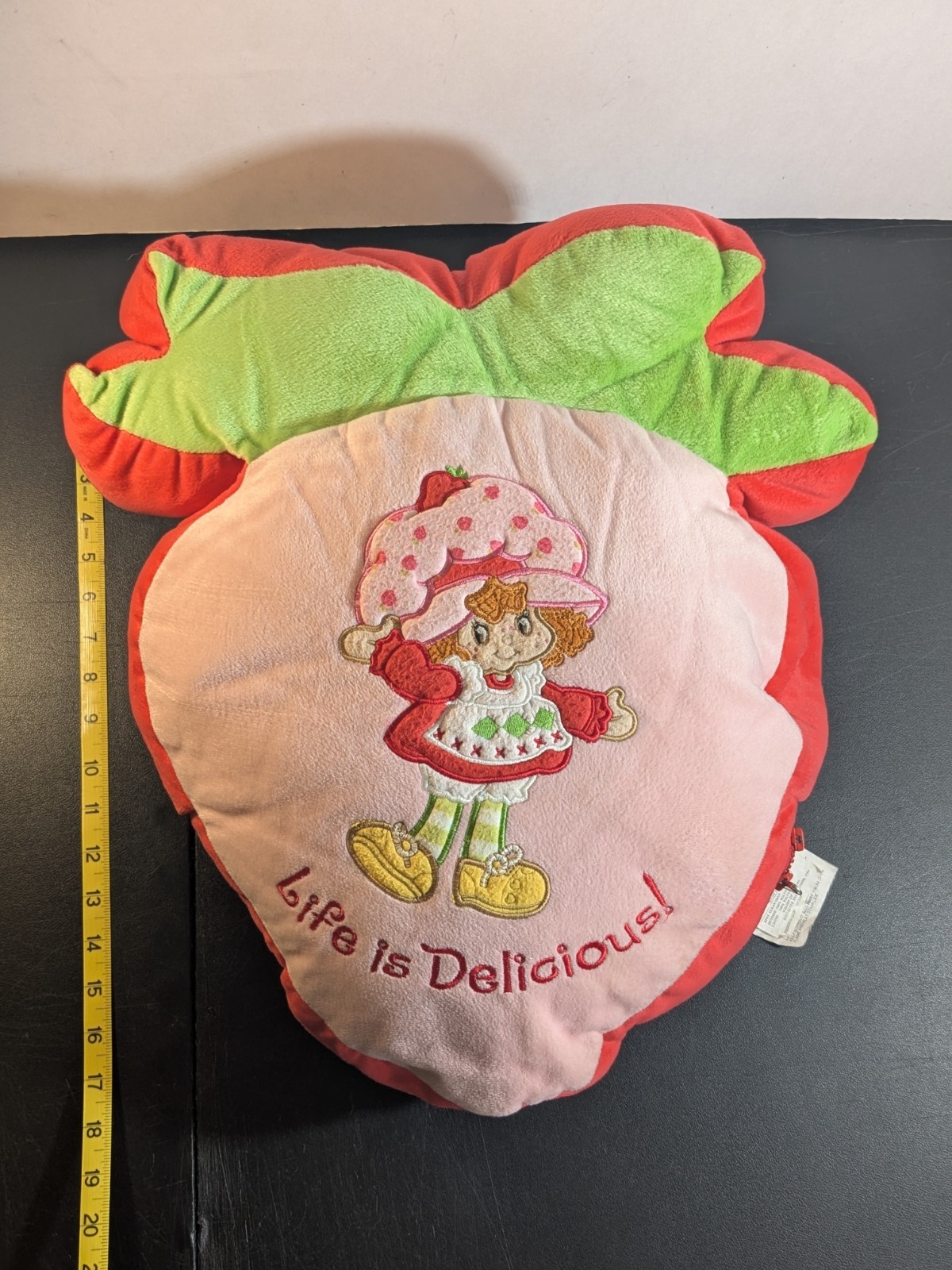 VTG Retro Strawberry Shortcake Kids Sleeping Bag/Backpack Life Is Delicious
