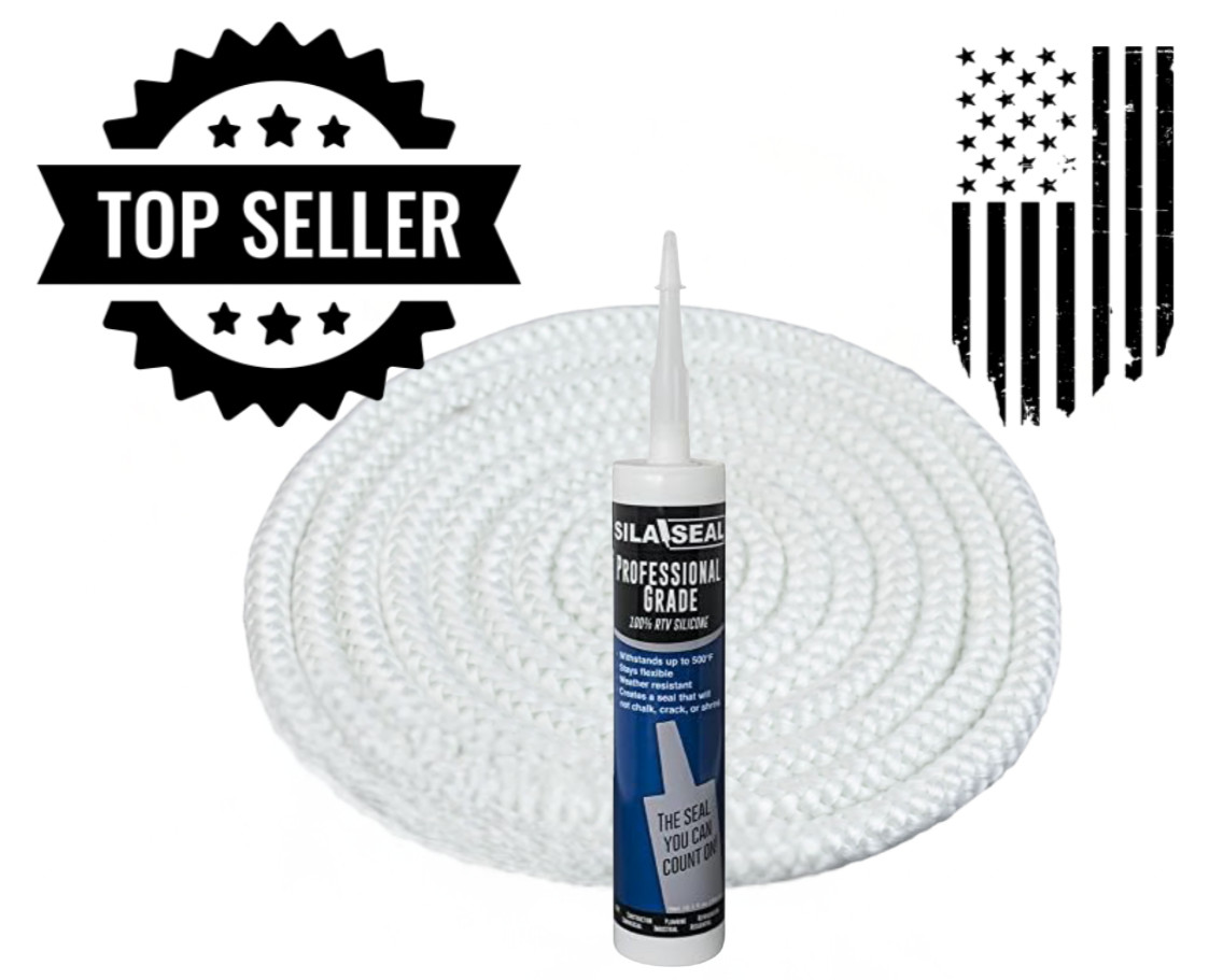 Central Boiler Door Seal Fire Rope Kit for Classic 4036, 5036, 6048 Models