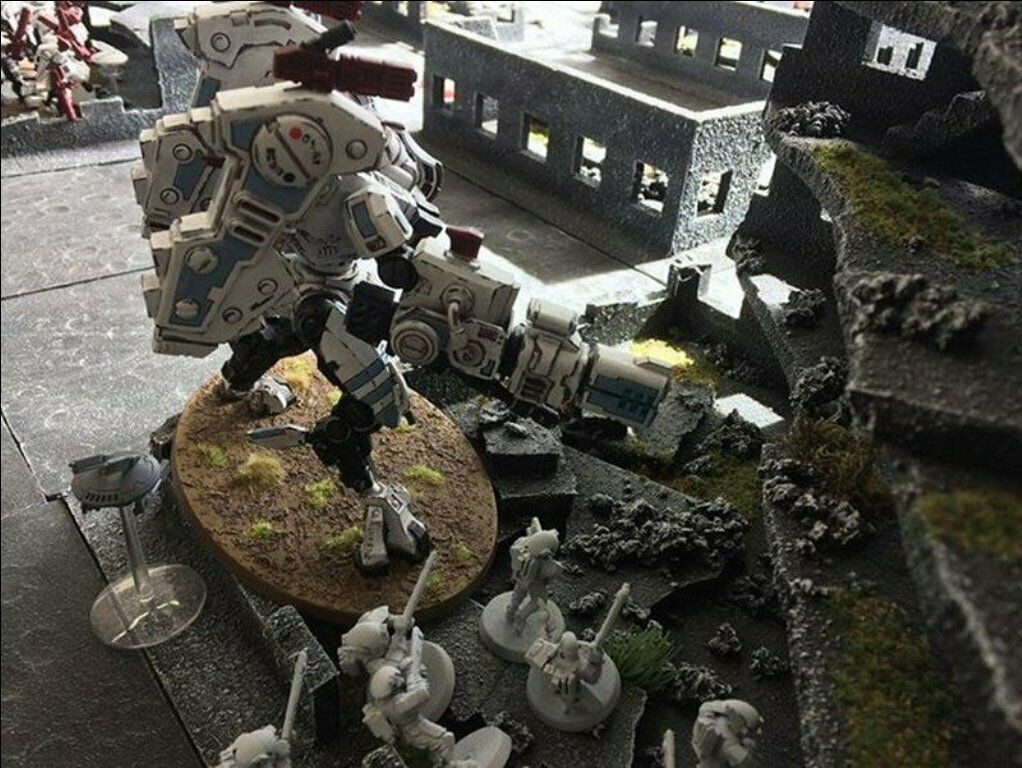 4x6' City of death terrain scenery lot suitable for use with 40k or 28mm games