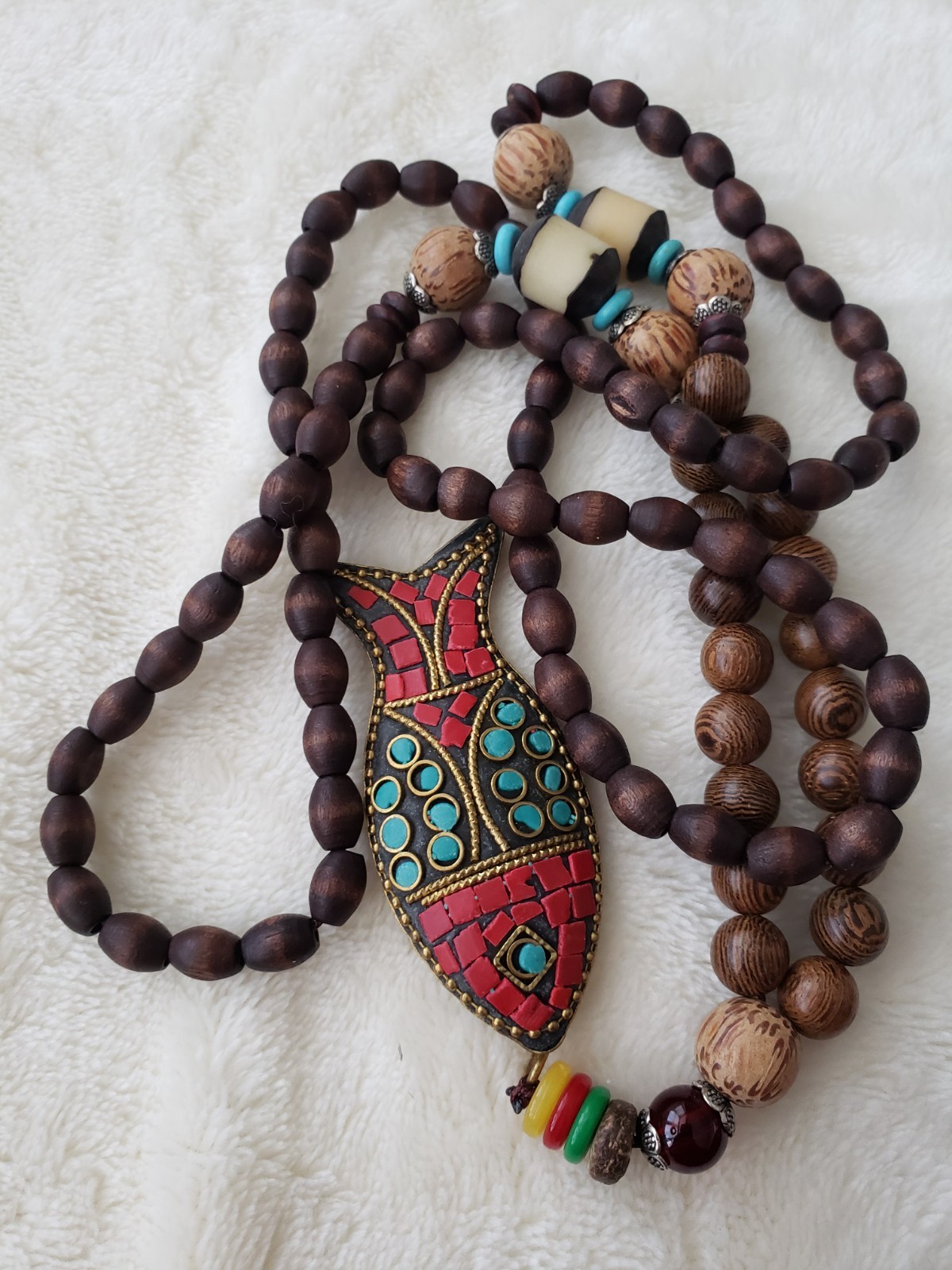 Southwest jewelry lot Sterling Brass Turquoise etc Singed J King DTR Deplause&