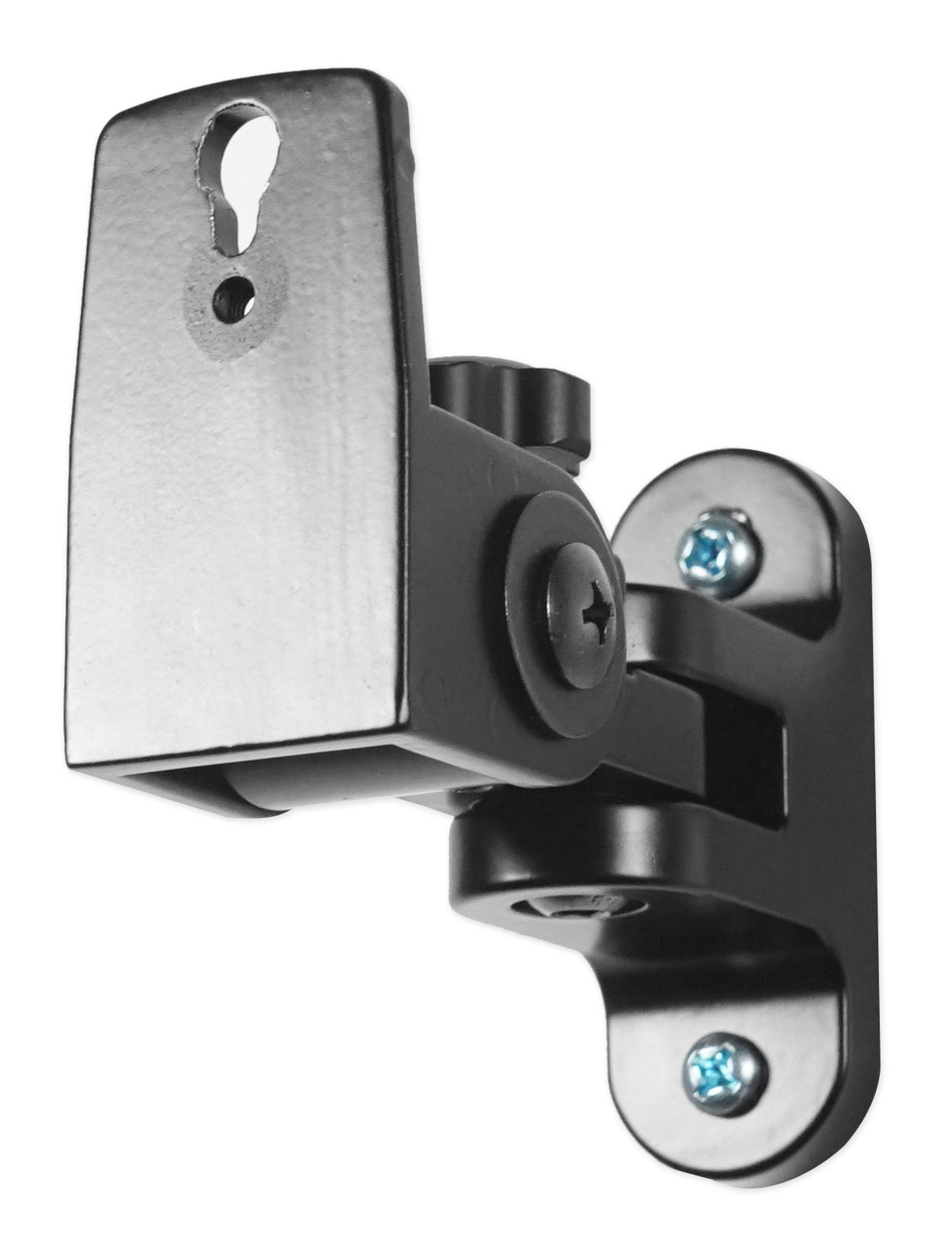 2) Rockville RHSB4 Hidden Wall Mount Swivel Satellite/Bookshelf Speaker Brackets