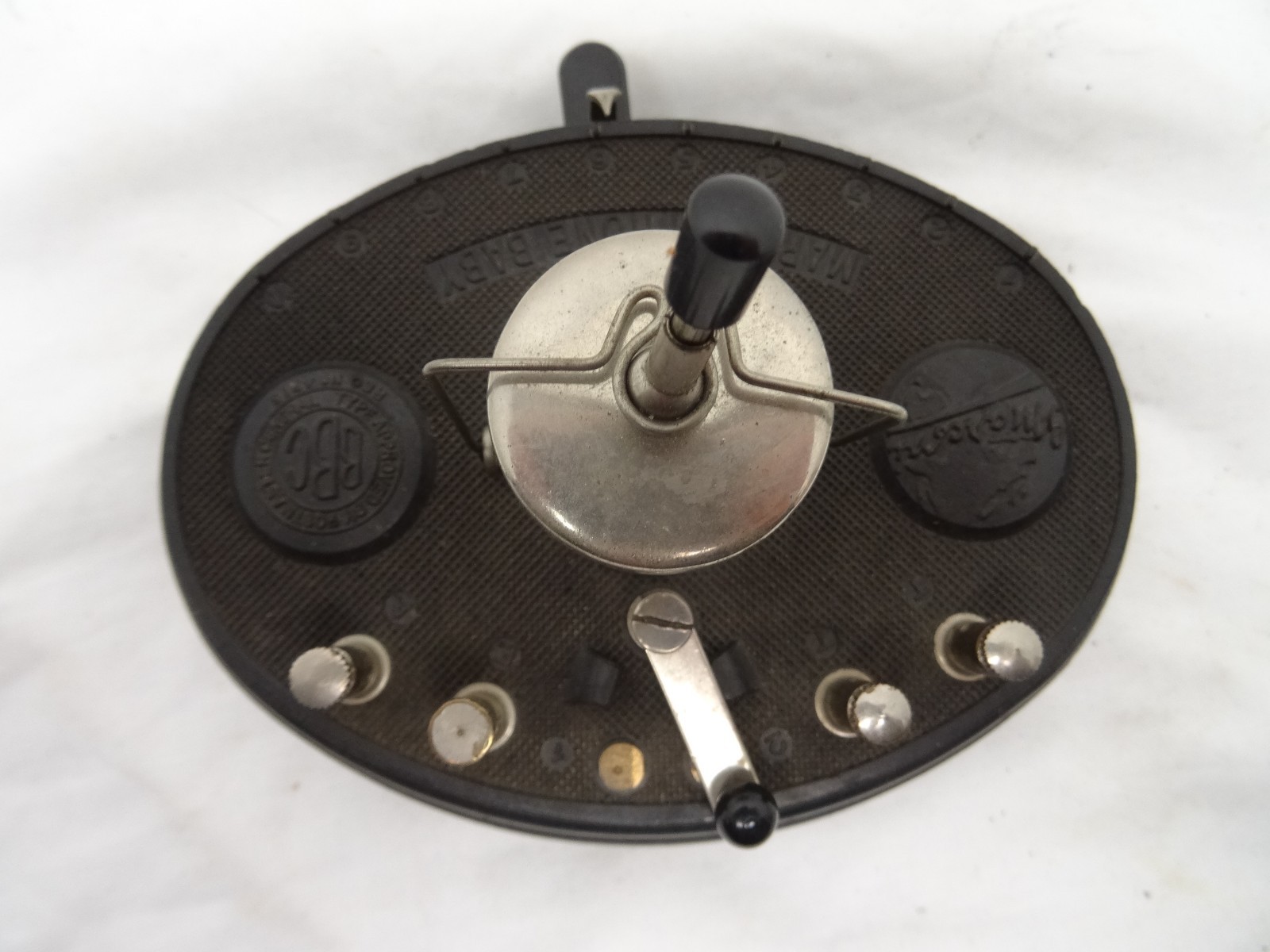 Marconiphone Baby, Marconi Company black ebonite moulded Crystal Radio set RARE