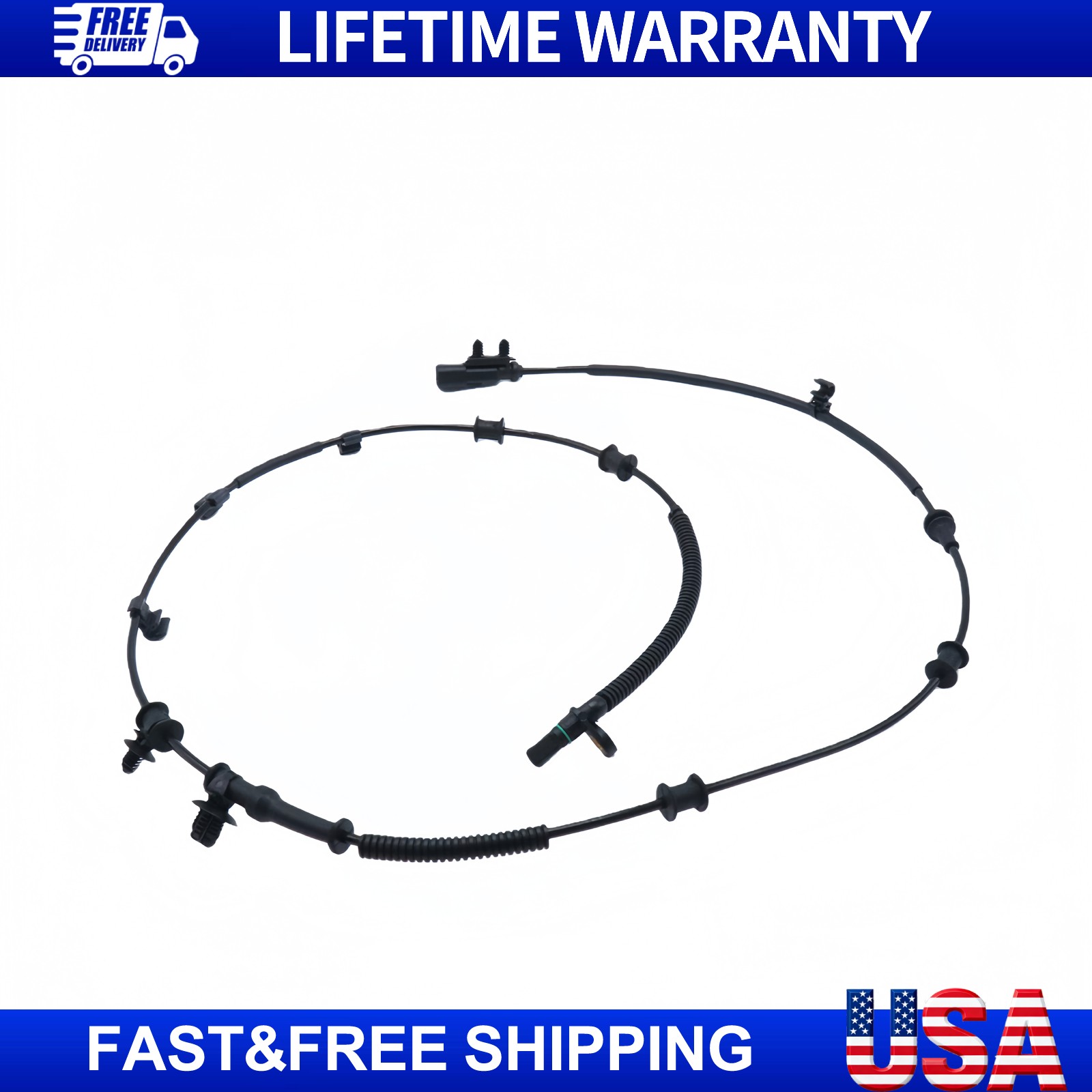 Replacement For Jeep Wrangler JL 2018-2025 Front ABS Wheel Speed Sensor Brake