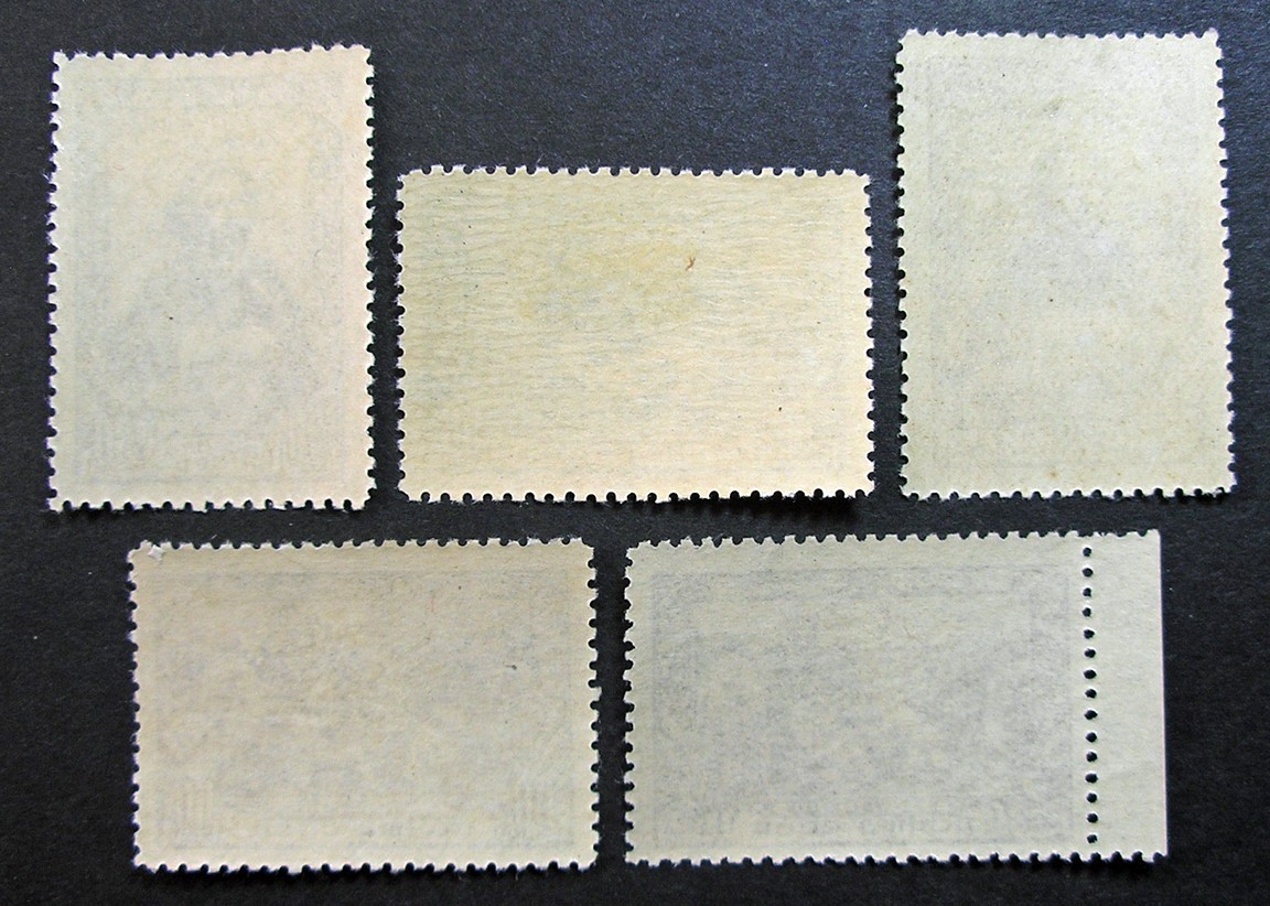 Russia 1944 #952-956 MH OG Repin Russian Realist Painter Perf Set $14.00!!