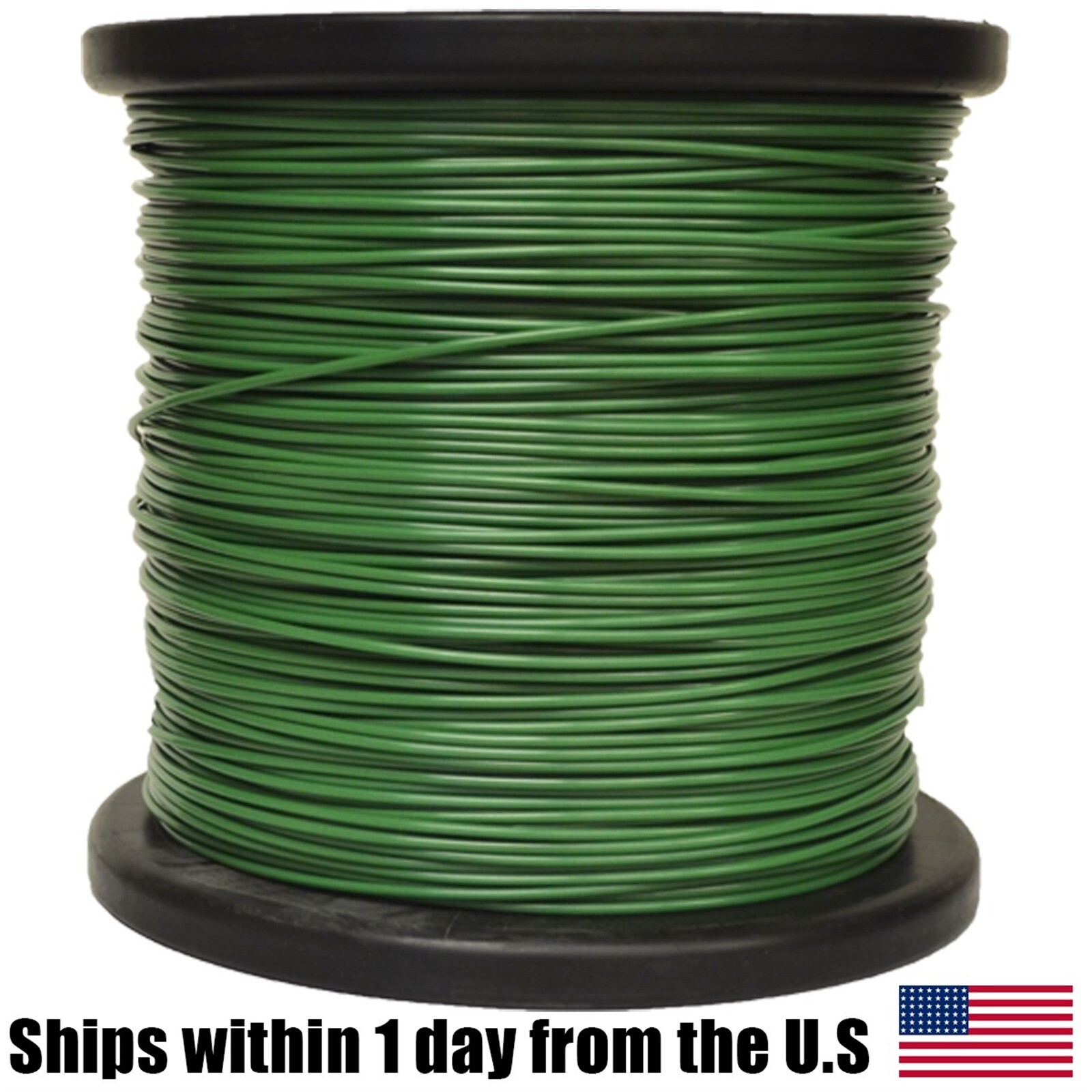 6PK 5lb .095 Round Green Round Commercial String Trimmer Line Spool
