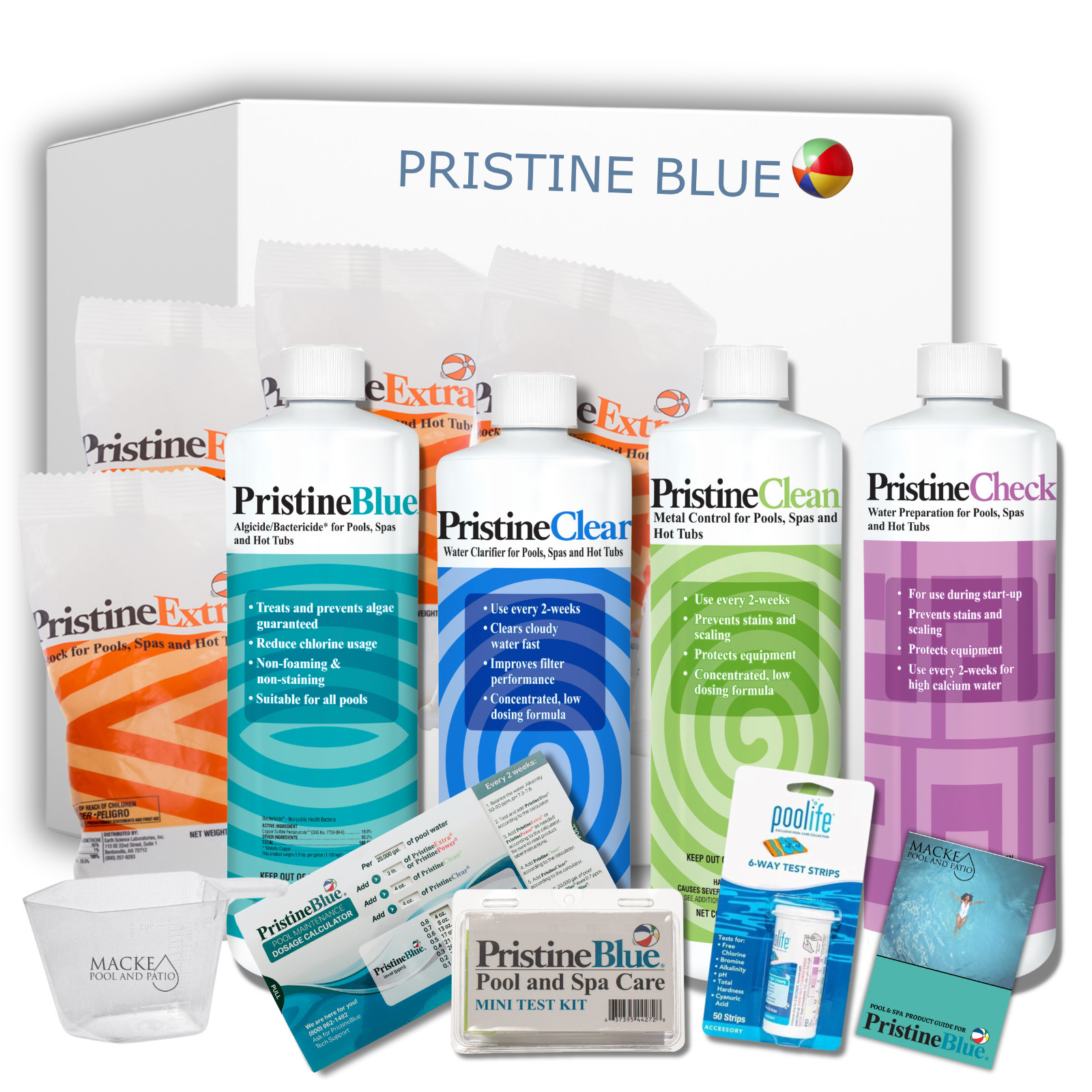 Pristine Blue Start Up Products