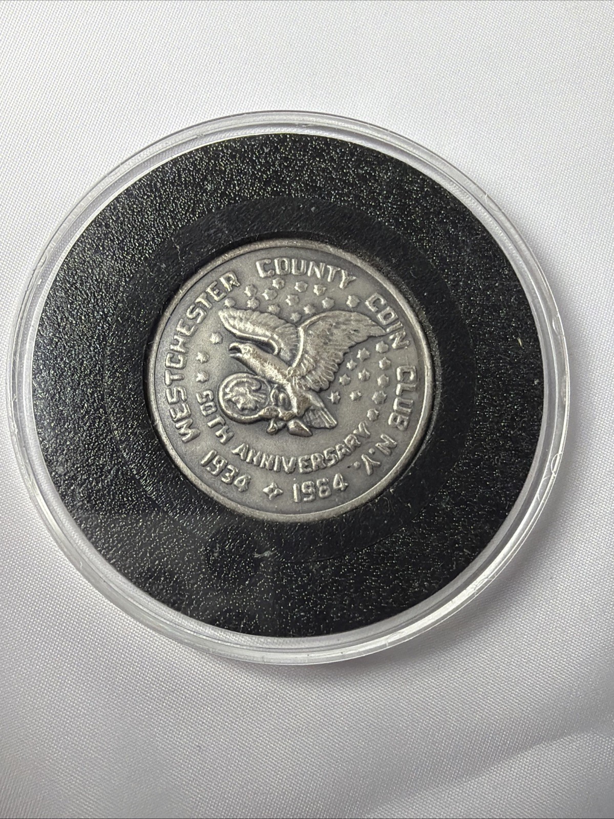 1984 NY NUMISMATIC MEDAL-Westchester Coin Club 35mm