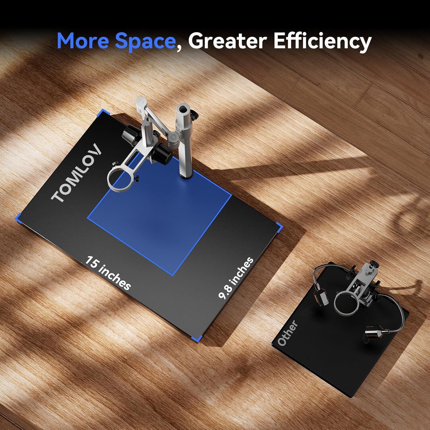 TOMLOV 4K Digital Microscope Autofocus TM4K-AF Max 10.1" HDMI with Spin Flex Arm