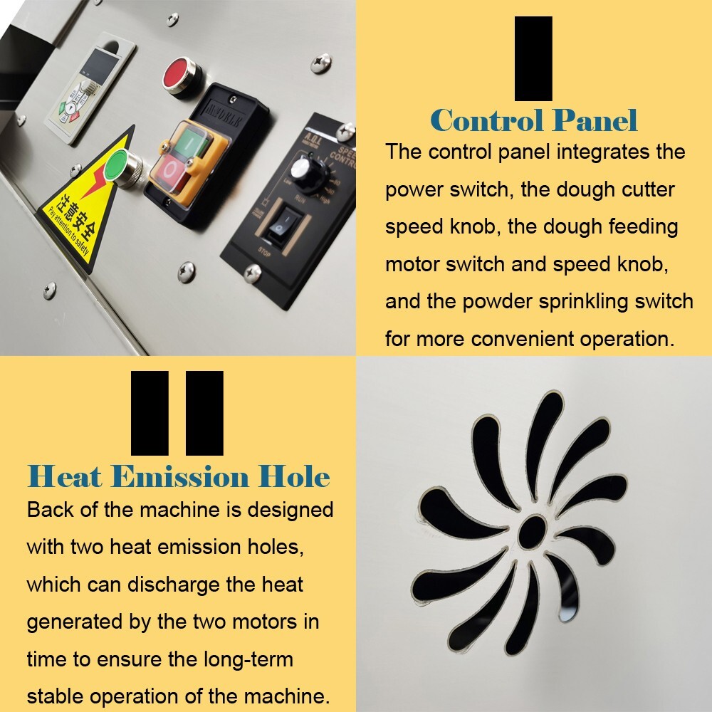Used Multifunctional Quantitative Dough Divider Machine Dough Cutter 0.18-17.6oz