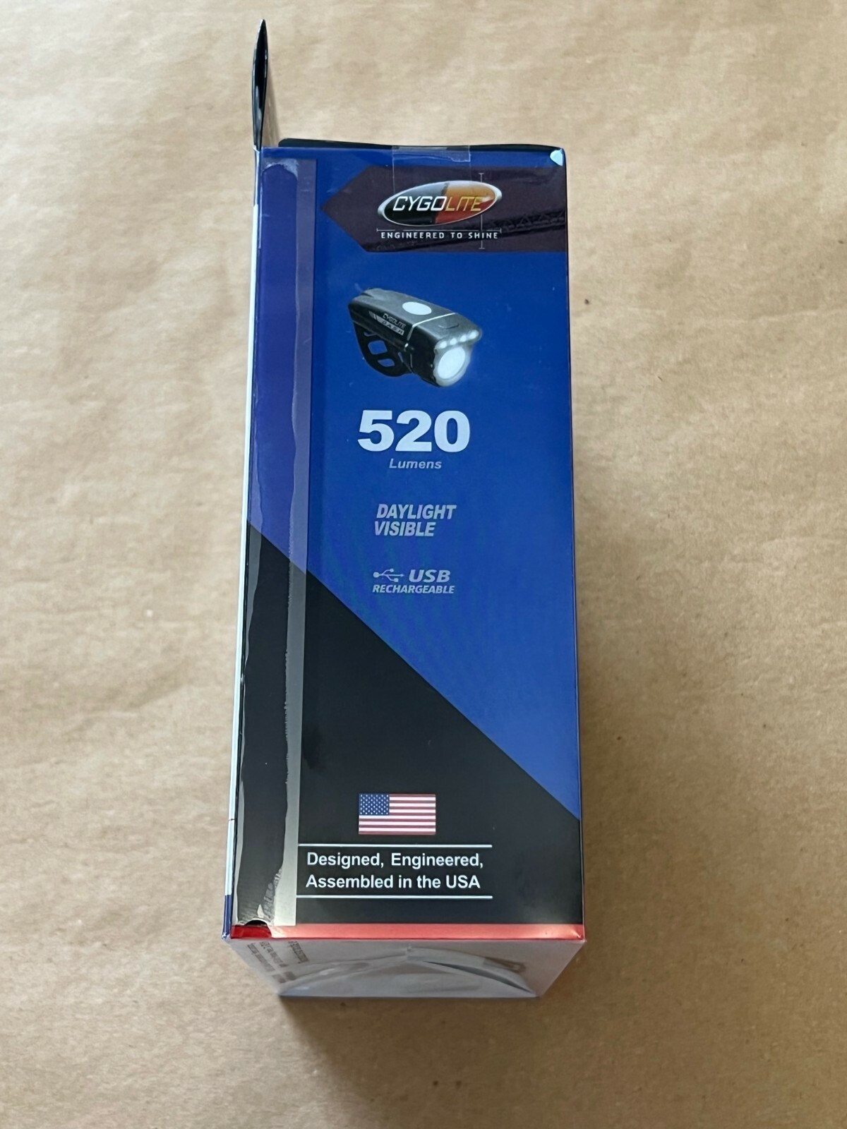 NEW CYGOLITE DASH 520 HEADLIGHT USB COLOR: BLACK DSH-520-USB FAST FREE SHIPPING