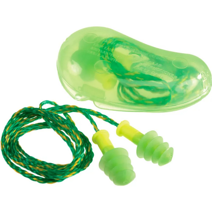 Howard Leight Fusion Reusable Corded Earplugs w/ Case, NRR 27, SMALL, FUS30S-HP