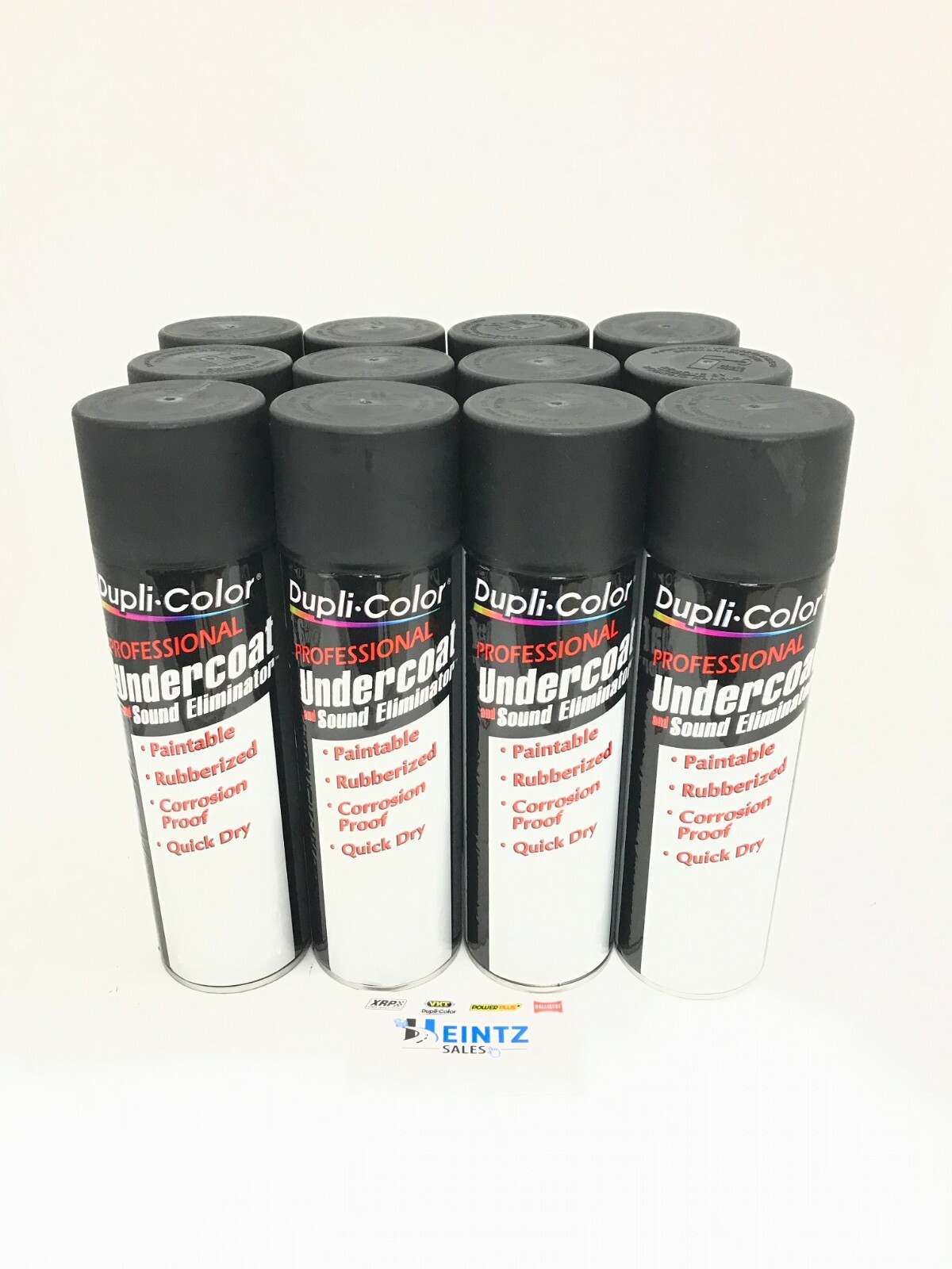 Duplicolor UC102-12 Pack Rubberized Undercoat and Sound Eliminator - 17 oz