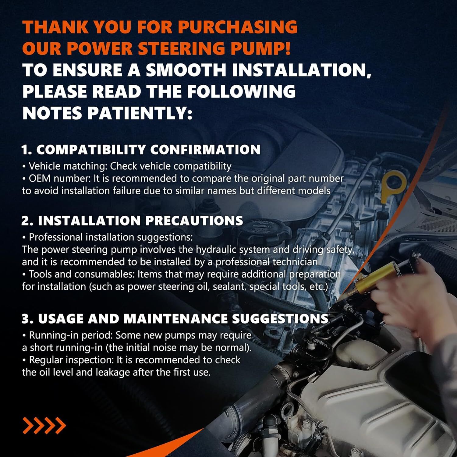 Power Steering Pump w/ Pulley for 2002-2006 Acura RSX Honda Element CR-V 21-5419