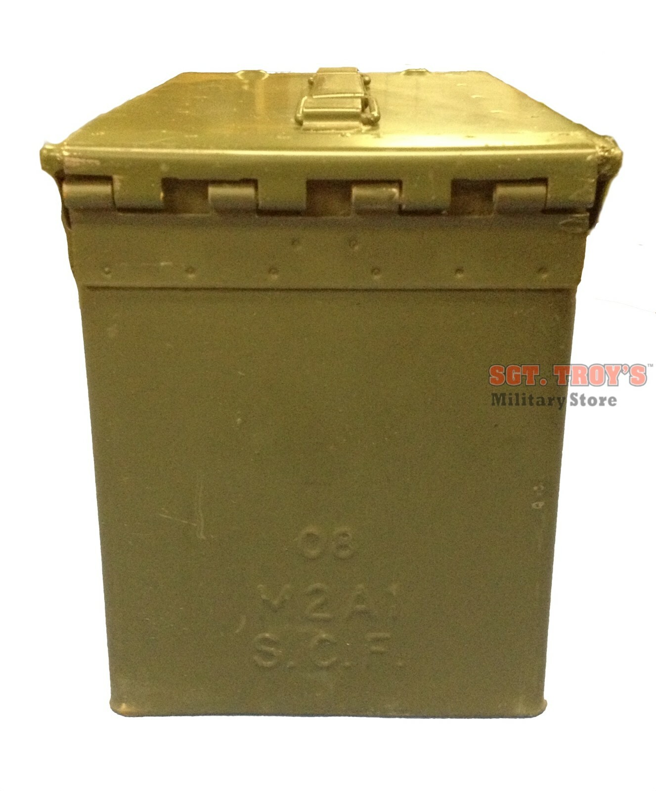 4 PACK Original .50 CALIBER 5.56mm AMMO CAN M2A1 50CAL METAL AMMO CAN BOX Empty