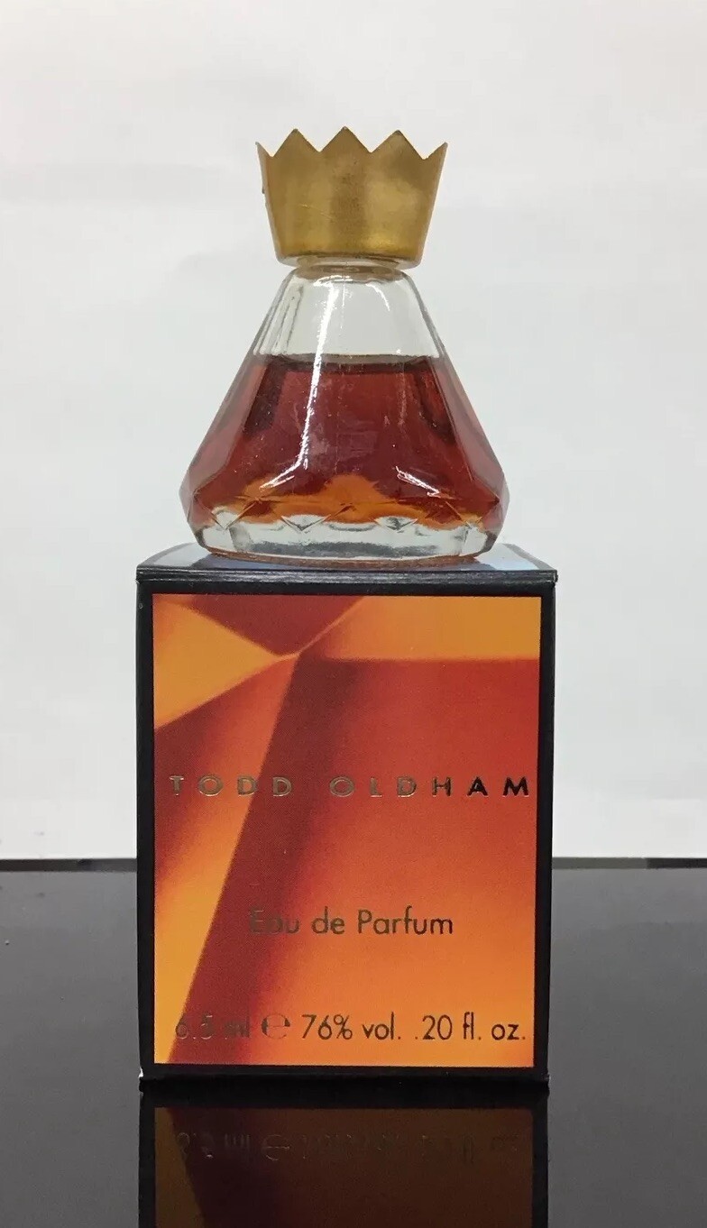 TODD OLDHAM Eau De Parfum 0.20 Fl oz Mini Splash, As Pictured.