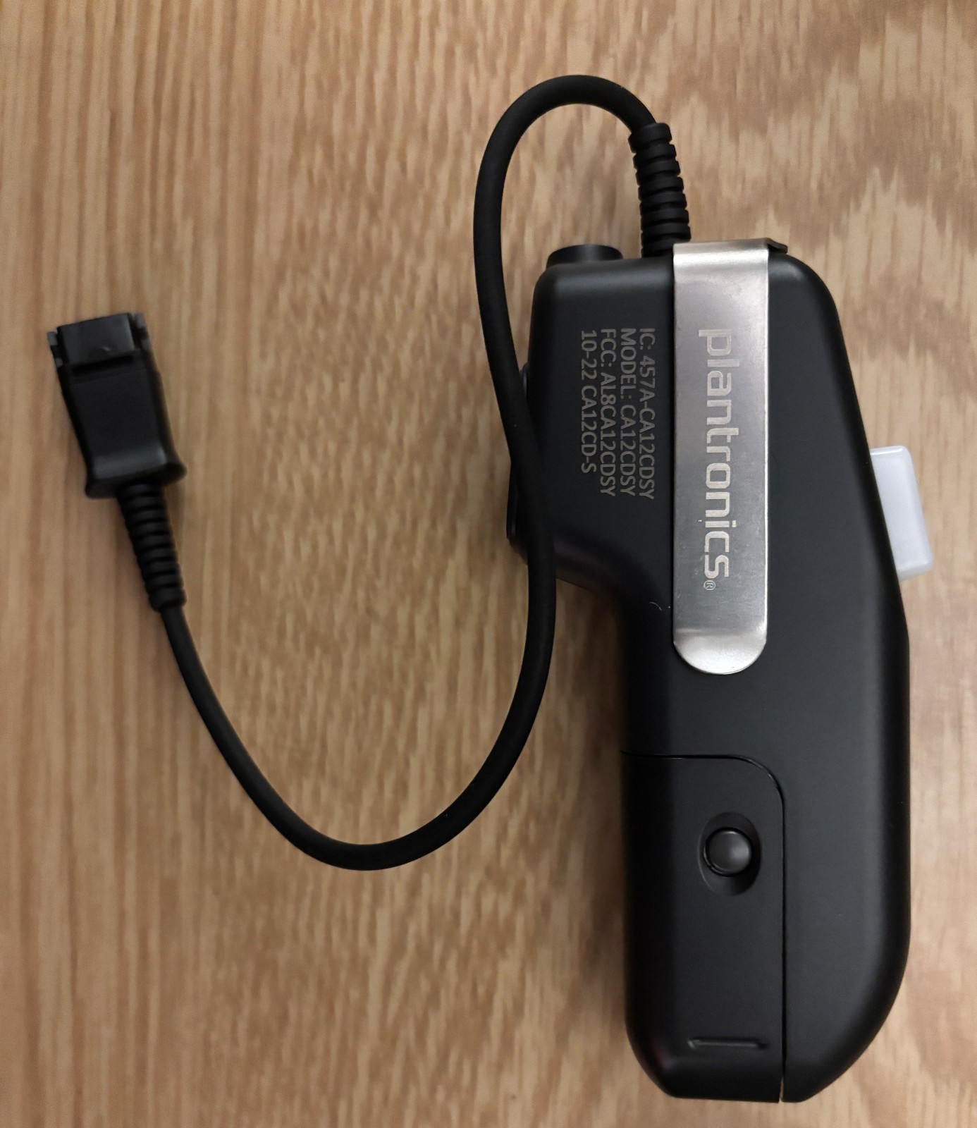 Plantronics CA12CD-S Push to Talk PTT Headset Adapters