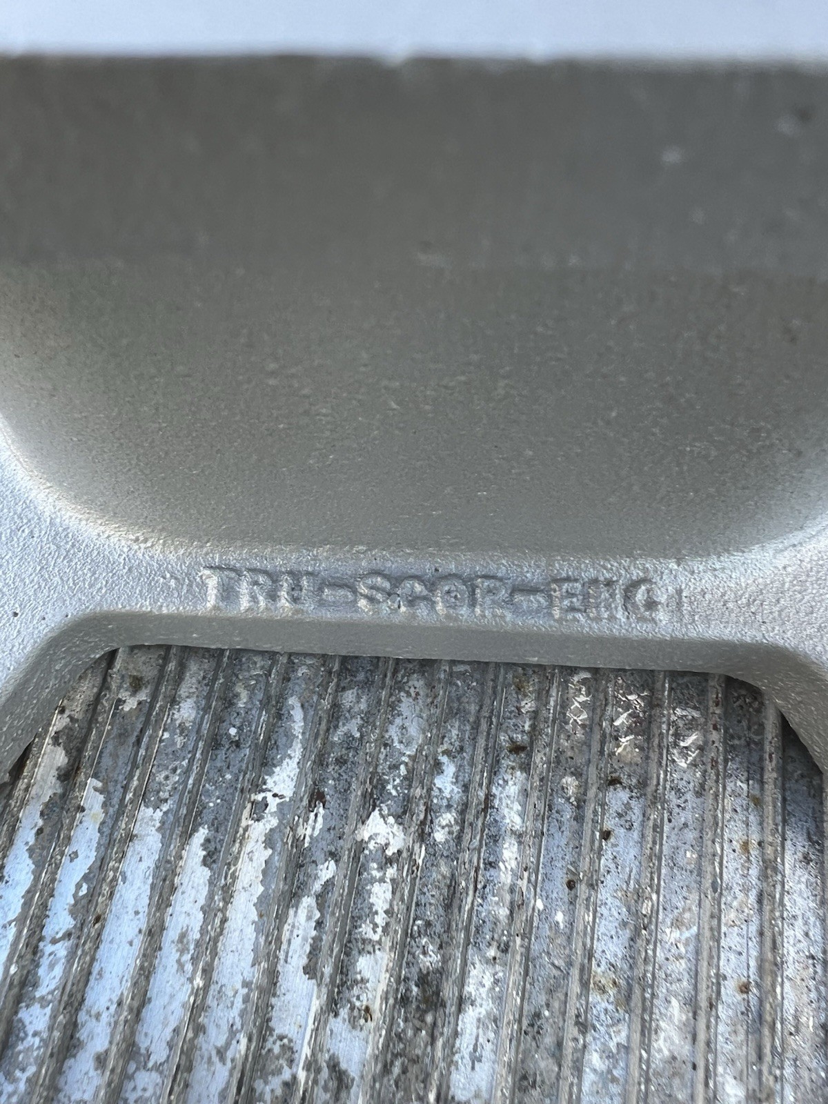 Vintage Tru-Scor Engineering 3 Inch 4150 Carburetor Spacer Plate