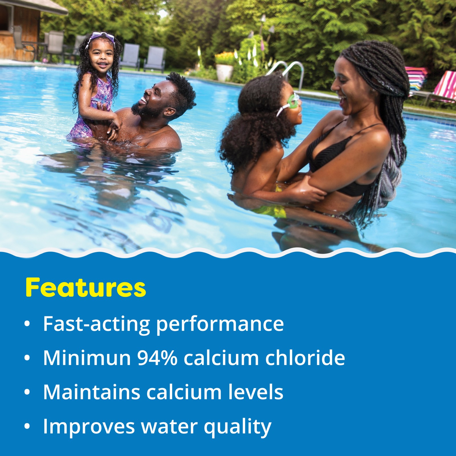 In The Swim Pool Calcium Hardness Increaser - Fast-Acting, Scale Prevention