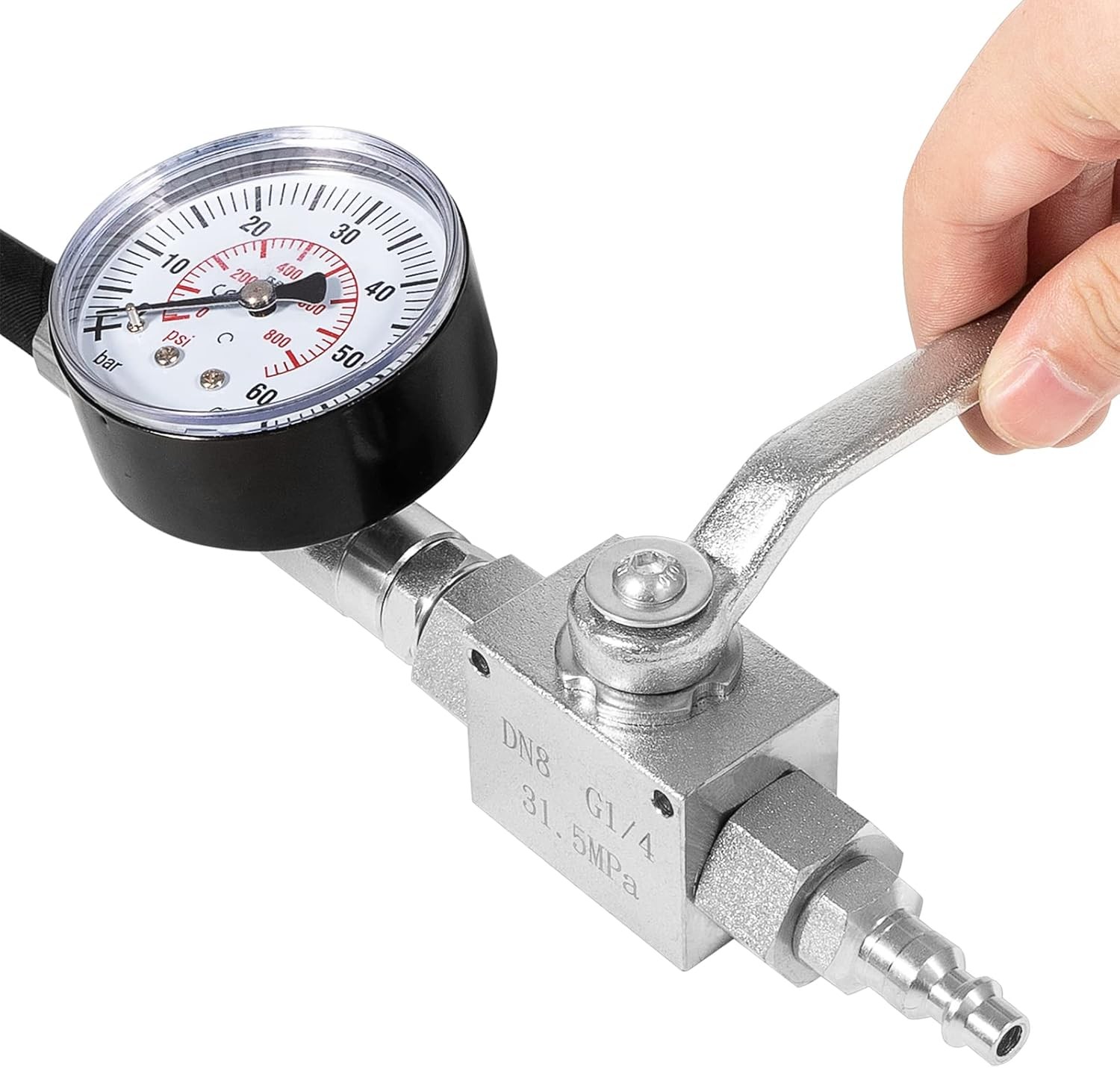 High Pressure Oil System IPR Air Test Tool Kit for Ford 6.0L-7.3L Powerstroke