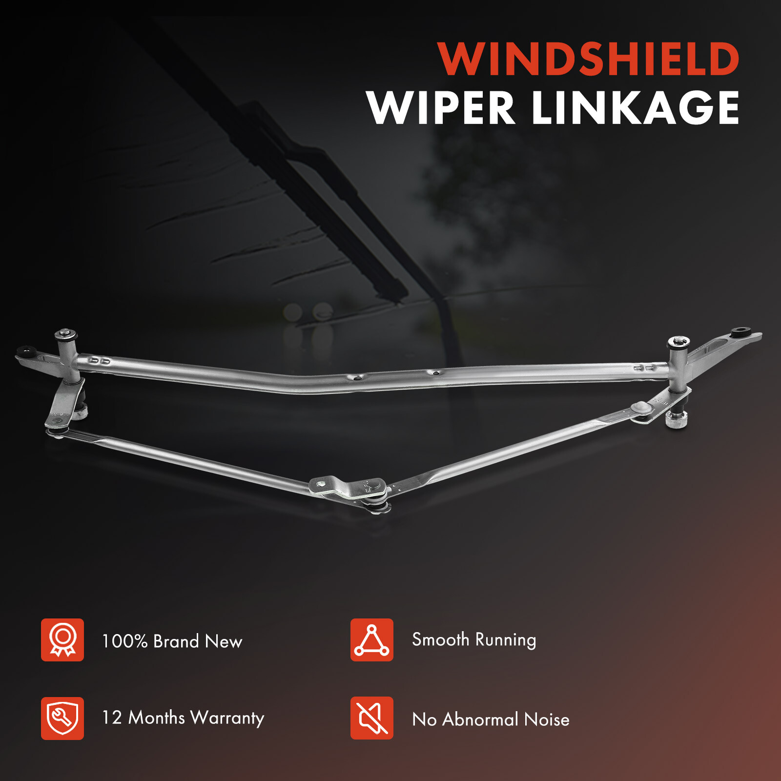 Windshield Wiper Linkage for Dodge Ram 1500 2500 3500 4500 2005-2010 3.7L 6.7L