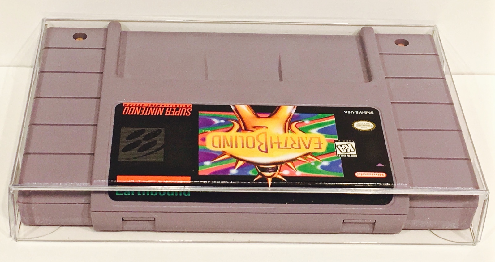 25 SNES Cartridge Protectors Custom Clear Cases Super Nintendo Video Game Carts