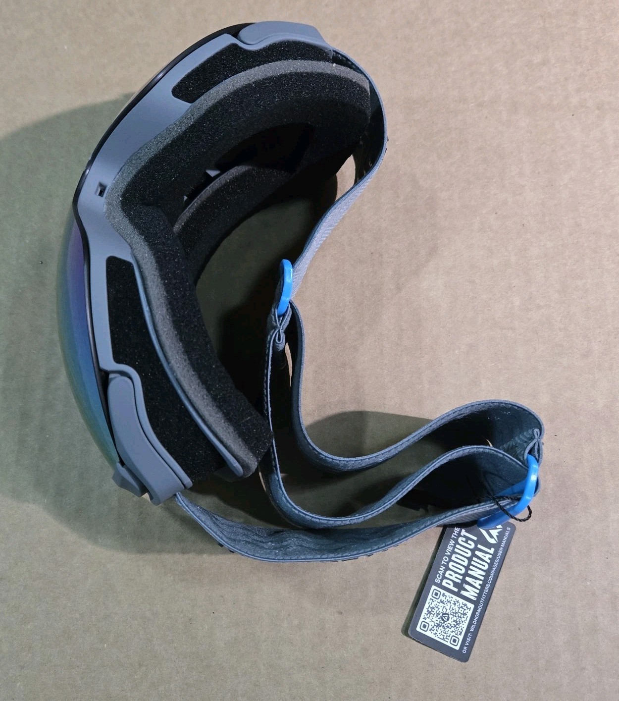 Wildhorn ROCA SNOW GOGGLE/ SKI AND SNOWBOARD GOGGLES. ROCA-STONEGRAY-BLAZE.