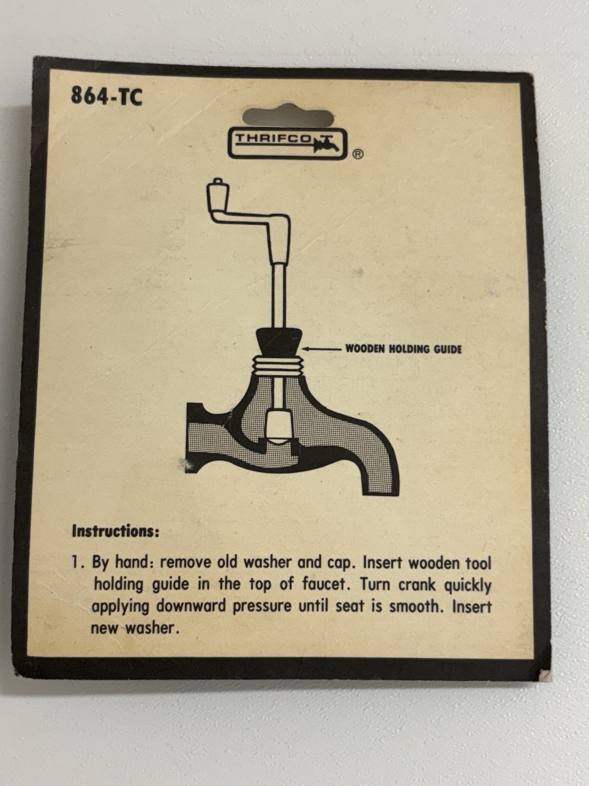 Vintage Thrifco 864-TC Faucet Seat Grinder – New Old Stock USA