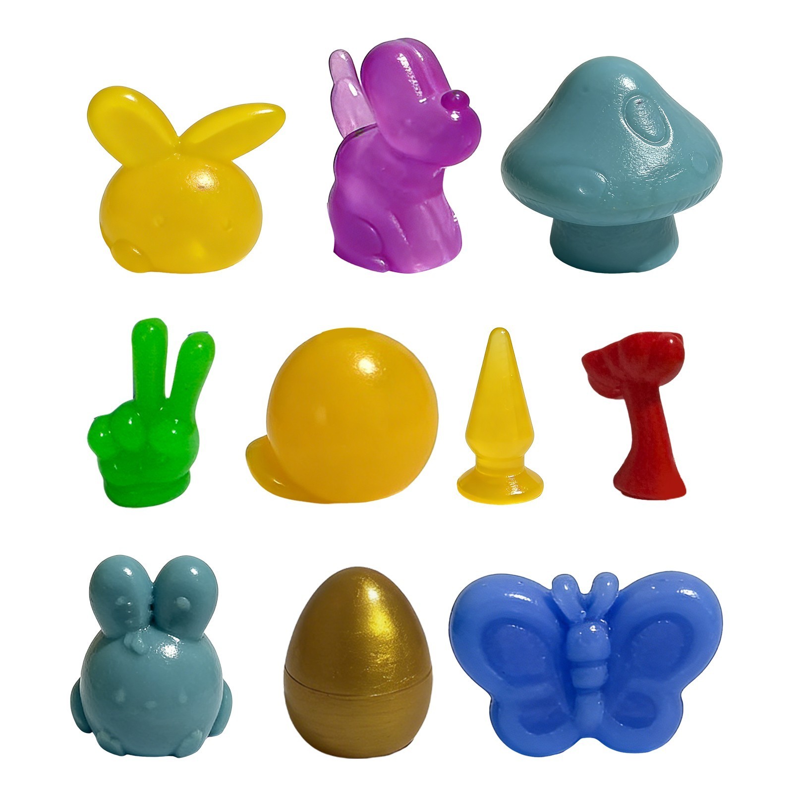 NeeDoh Golden Egg Hunt - Sensory Squeeze Toy Squishy Toy Set Easter Fidget Toy