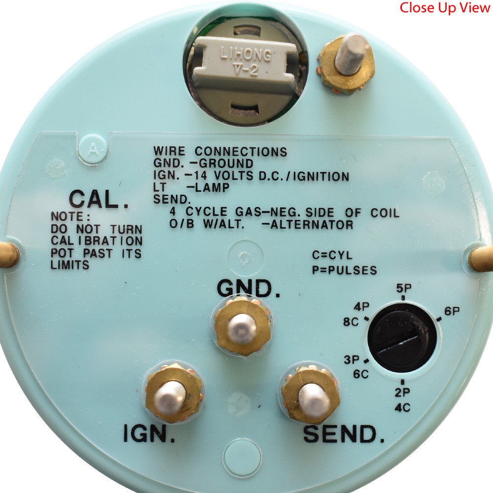 Mercury Quicksilver Boat Tachometer Gauge 895283Q05 | 7,000 RPM