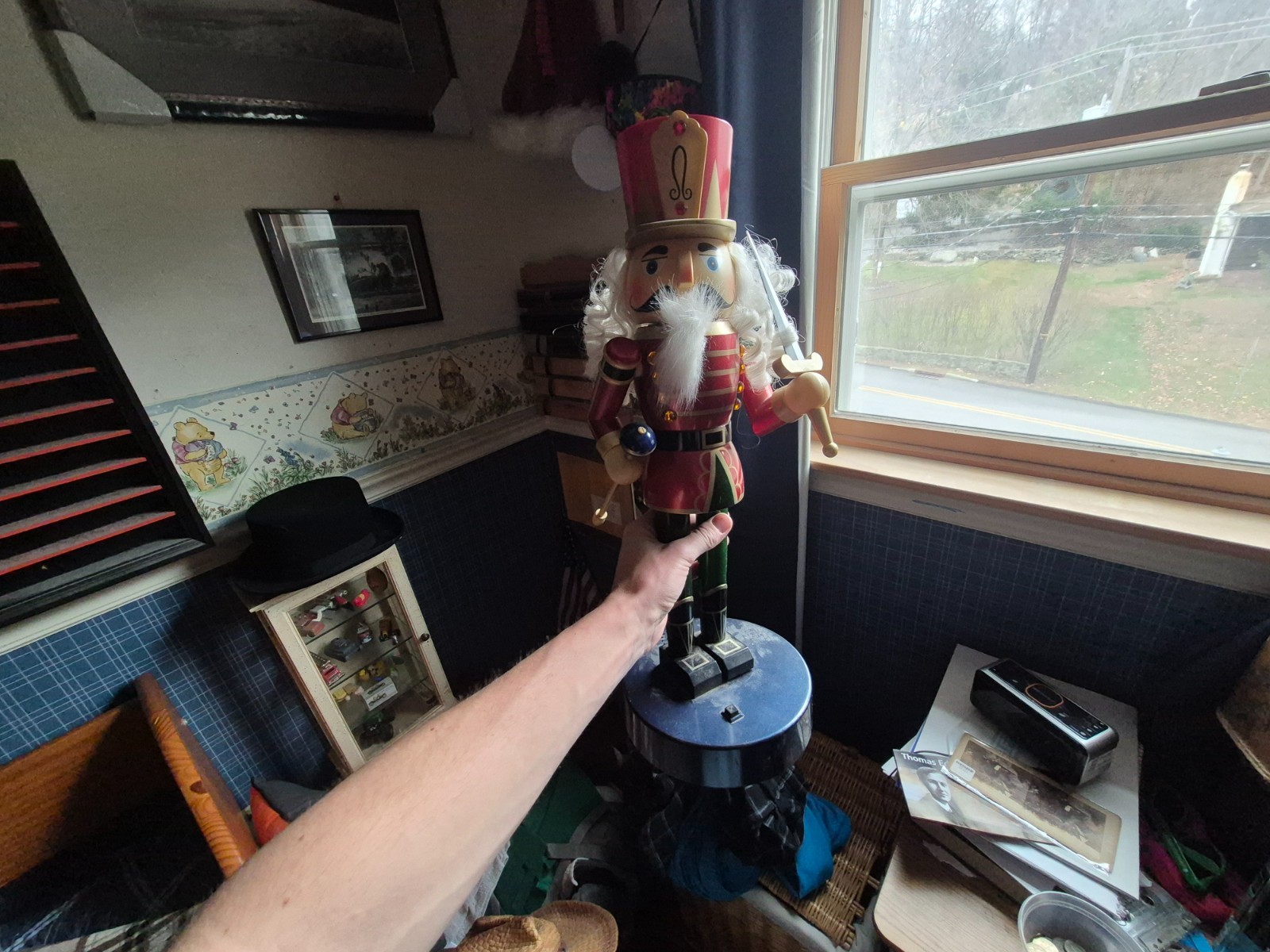 Nutcracker Doll Battery Powered