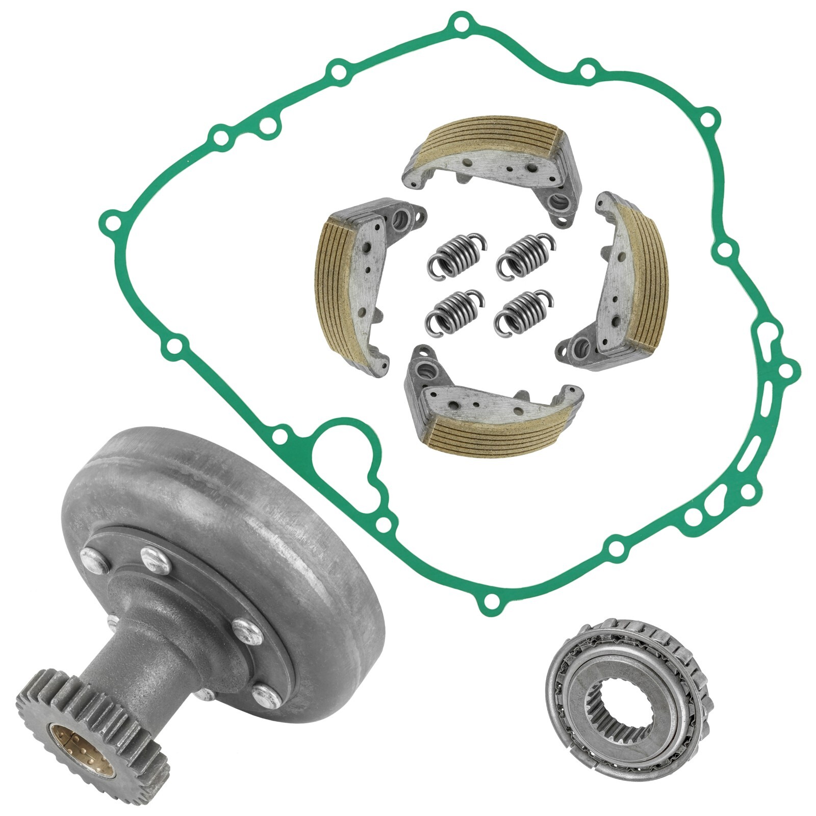 Clutch One Way Bearing w/ Drum Housing fits Kawasaki Bayou 300 KLF300B 1988-2004