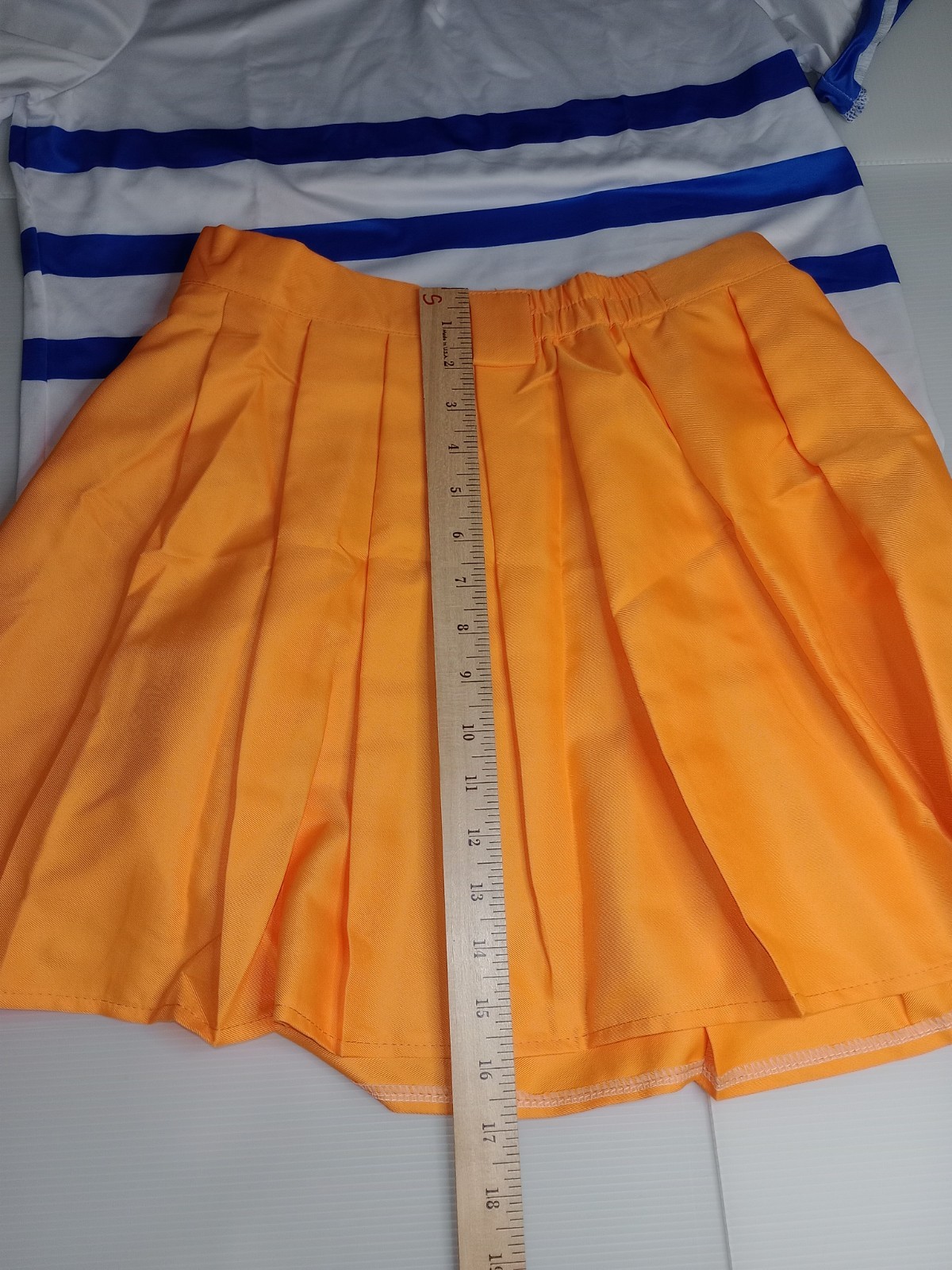 Emery Nami Dress Cosplay Costume Girls Real Live Version T-shirt Pleated MEDIUM