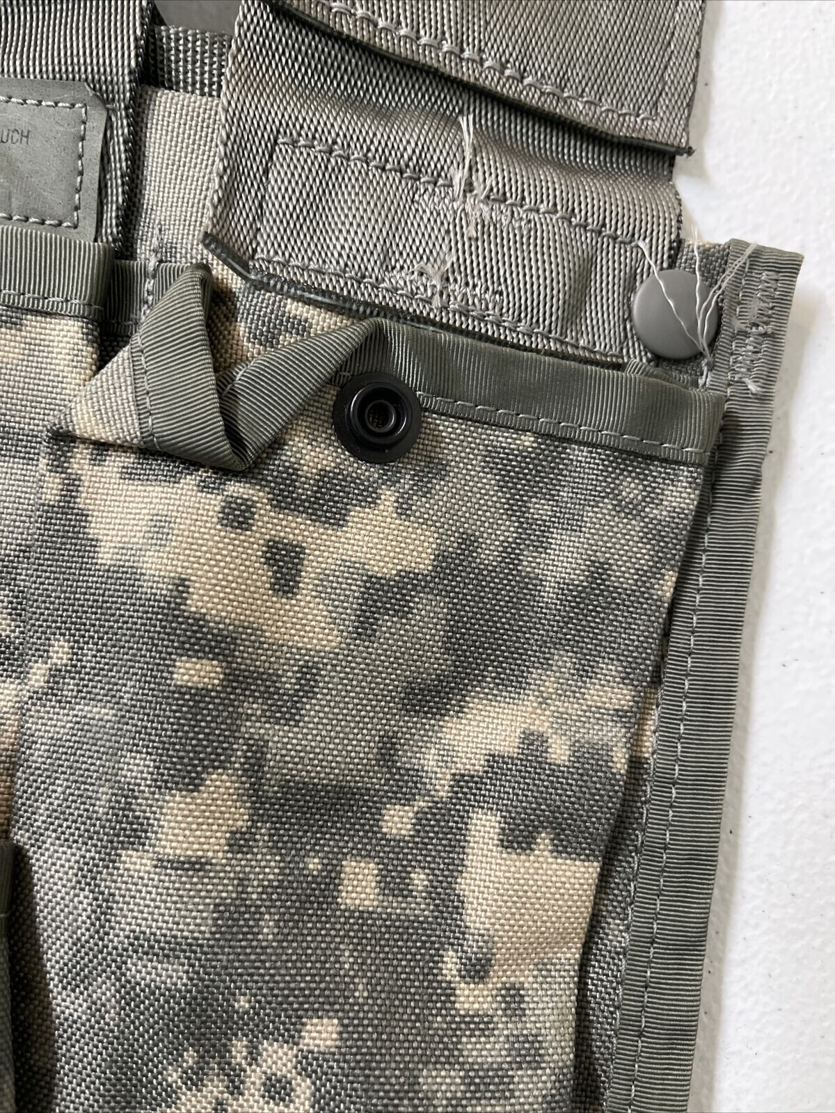 6 Magazine ACU Bandoleer Pouch, MOLLE Mag Pouches Military Army UCP Camo EXC