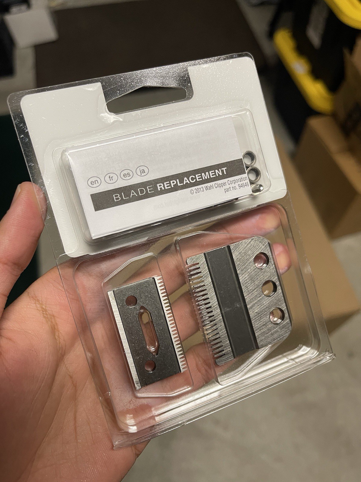 Wahl 1005 Adjusto-Lock 1mm-3mm Clipper Blade 3 Hole For Designer, Senior NEW