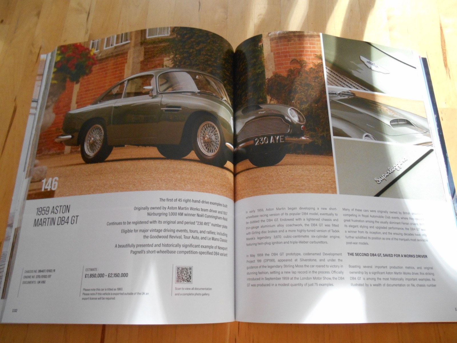 RM Sotheby's Motor Car Auction Catalogue 1 November 2025 Peninsula London sale