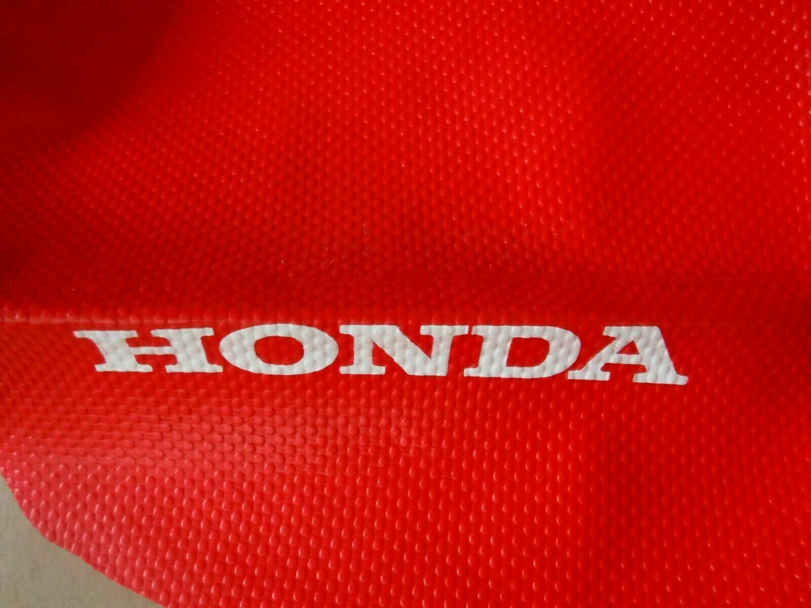 FLU red gripper seat cover Team Honda CRF450R 2005 2006 2007 2008