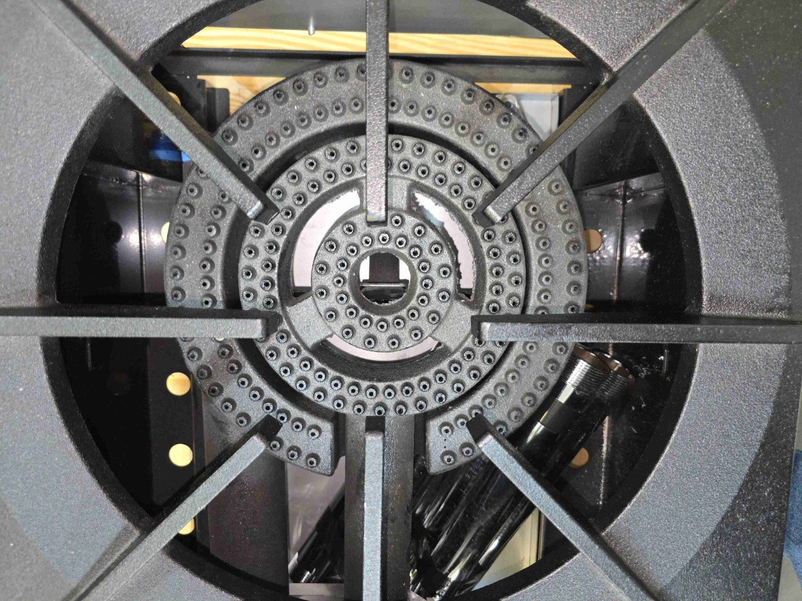 6299 S/D Vulcan Double Gas Stock Pot 2 Burners with Floor Legs, Model: VSP200F-1