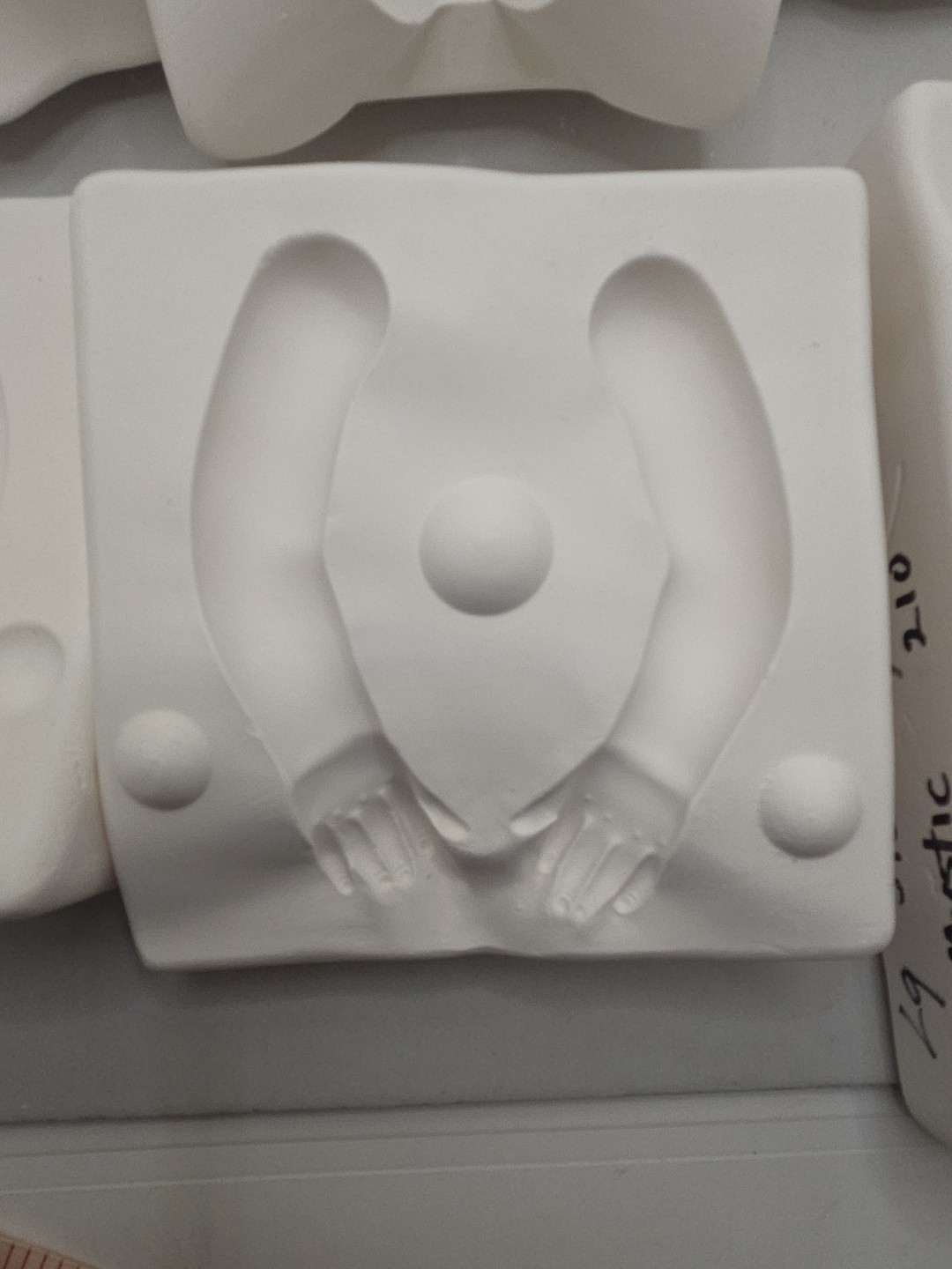 Vtg Mystic Ceramic Slip Mold M-210 Kestner 150 Jointed Doll W/ Stockings&shoes