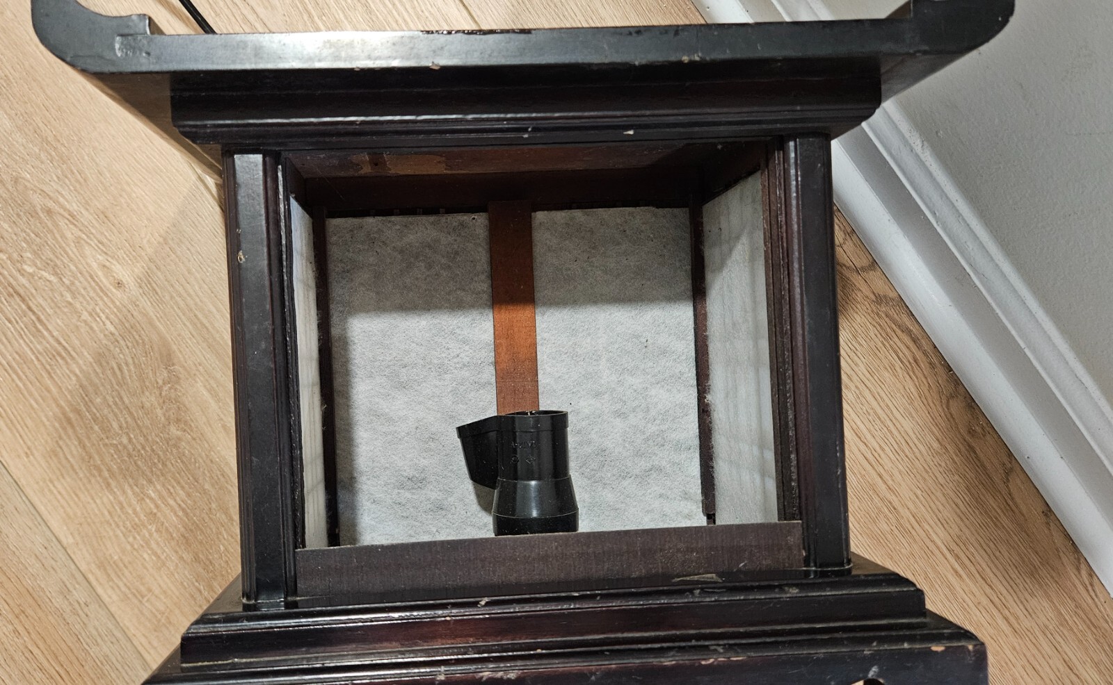 Vintage Asian 2 Bulb Setting Lamp – Buddhist Temple Japanese Shrine Pagoda WORKS