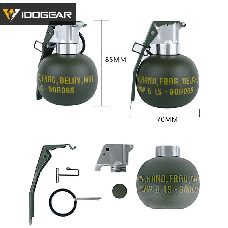 M67 Body Model Dummy Frag Gren Quick Release Stun Army Military Toys US