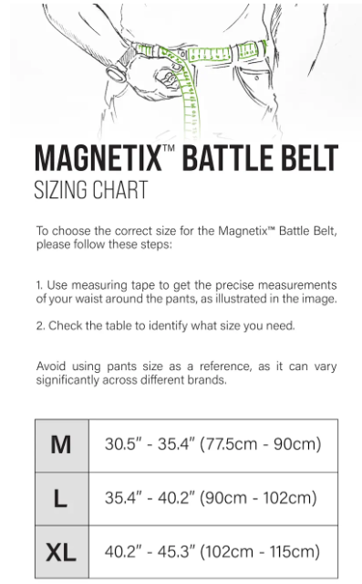 AGILITE MAGNETIX TACTICAL BATTLE BELT-magnetic alignment system Multicam