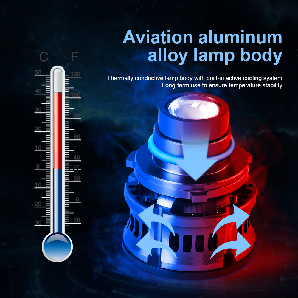 2X H11 LED Laser Headlights Bulb Ice Blue White Yellow Projector Auto Fog Lights