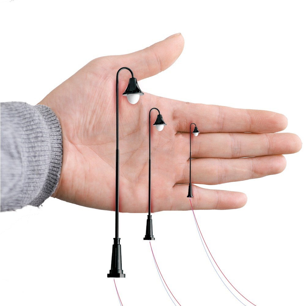 1/75-100 Scale Model 12V Led Lamp Garden Light For Railway Train Scene Layout