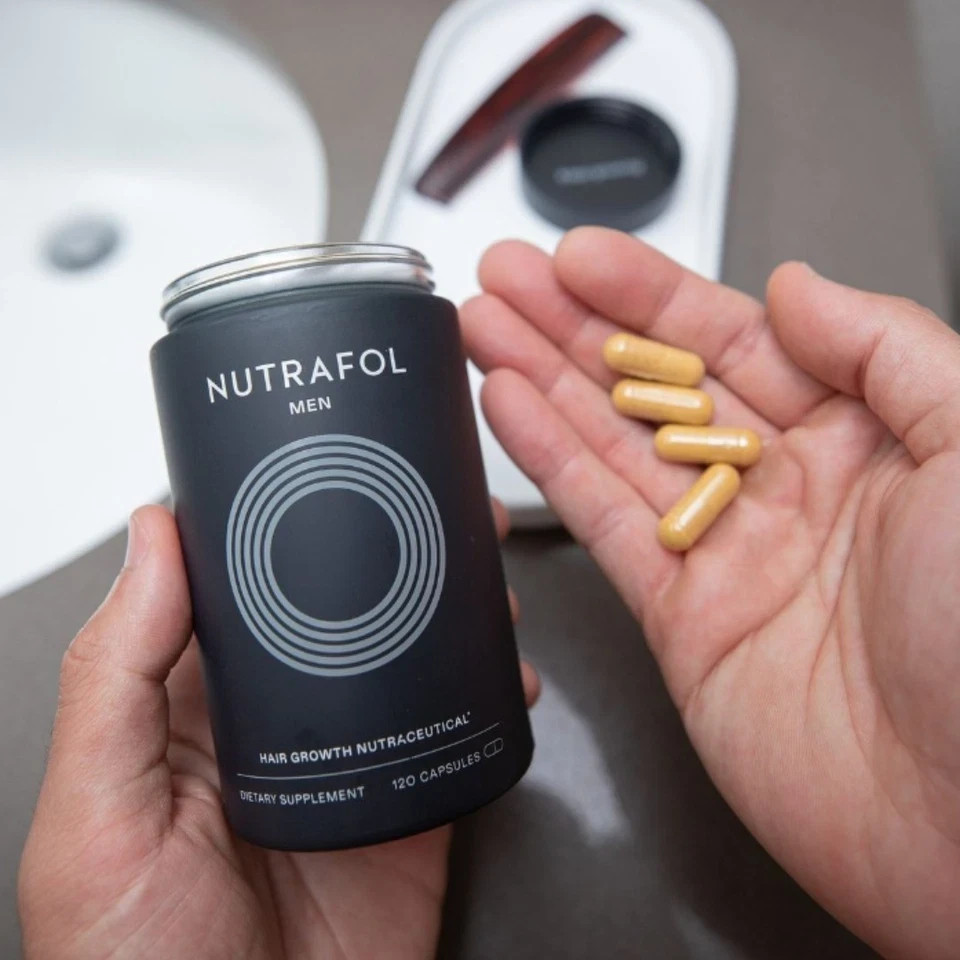 Nutrafol Men Hair Growth Supplement 120 Capsules Nutraceutical